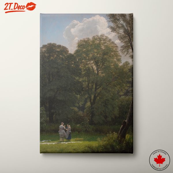 Serene Outdoor Family Gathering in Nature
