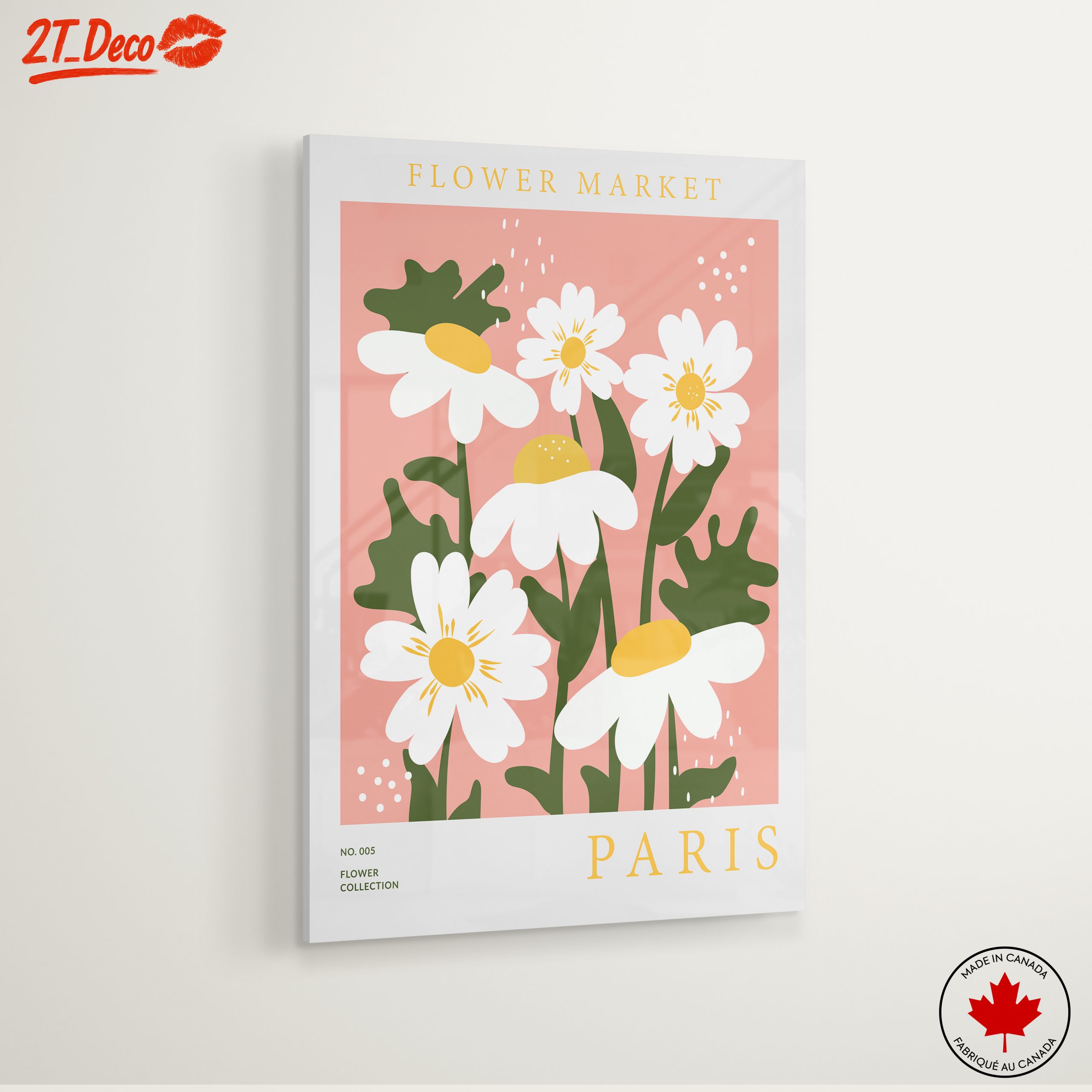 Flower Market Art Inspired by Paris - Image 6