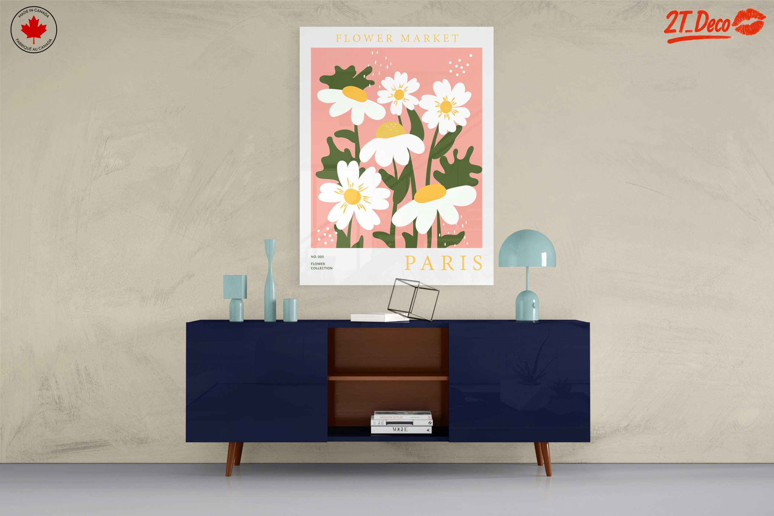 Flower Market Art Inspired by Paris - Image 8
