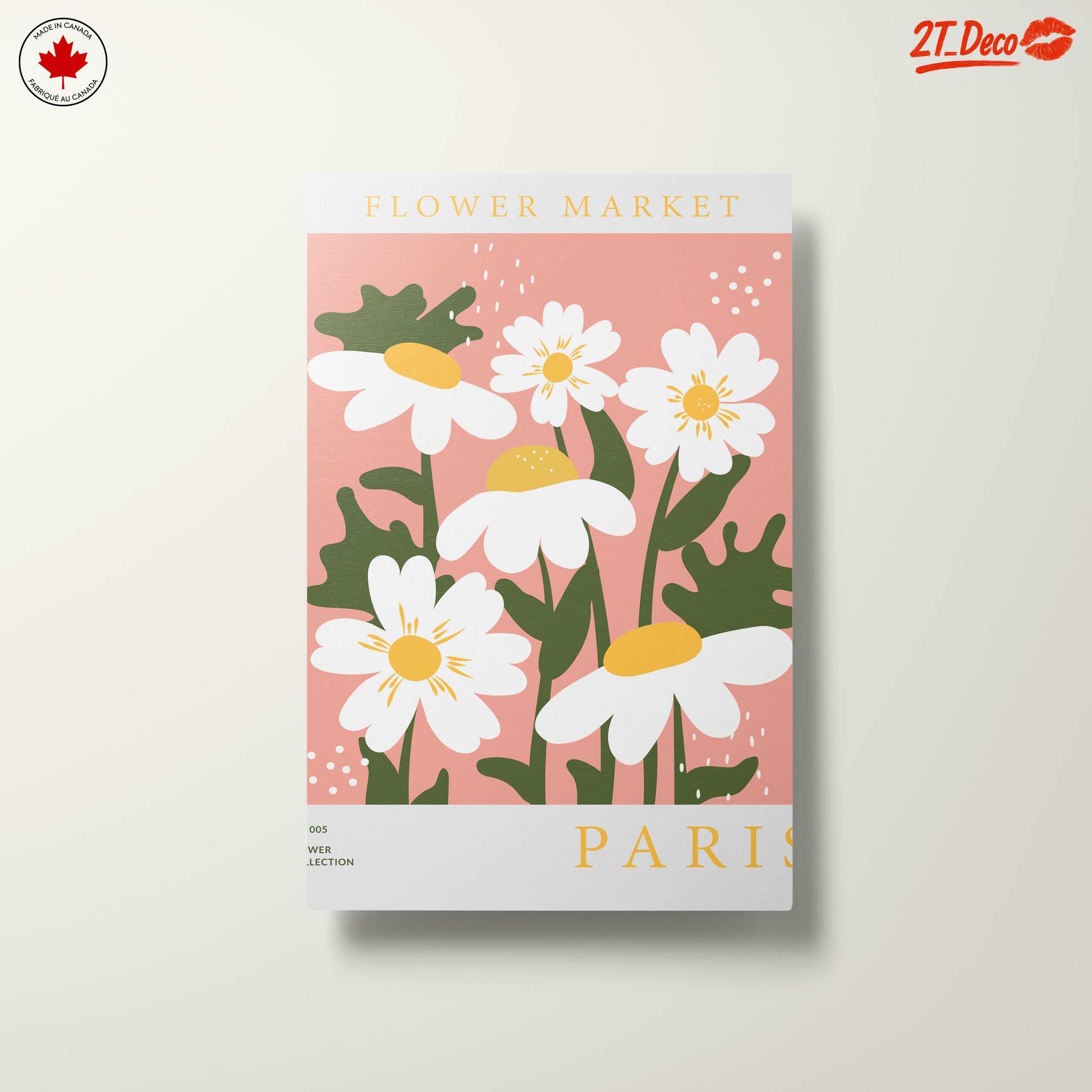 Flower Market Art Inspired by Paris - Image 10