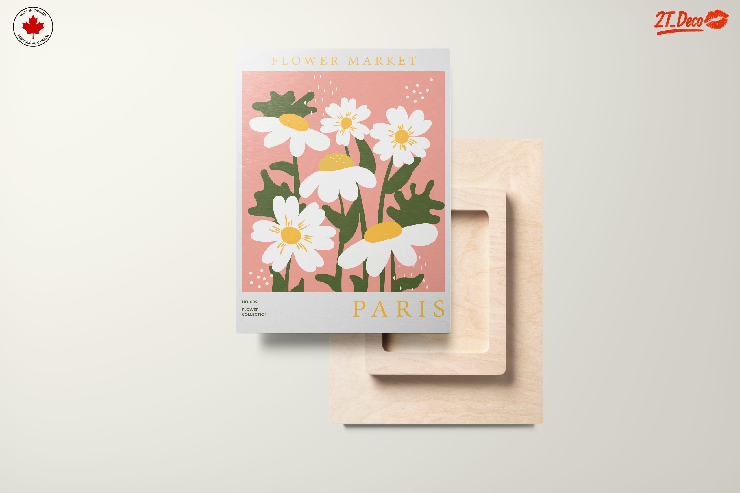 Flower Market Art Inspired by Paris - Image 11