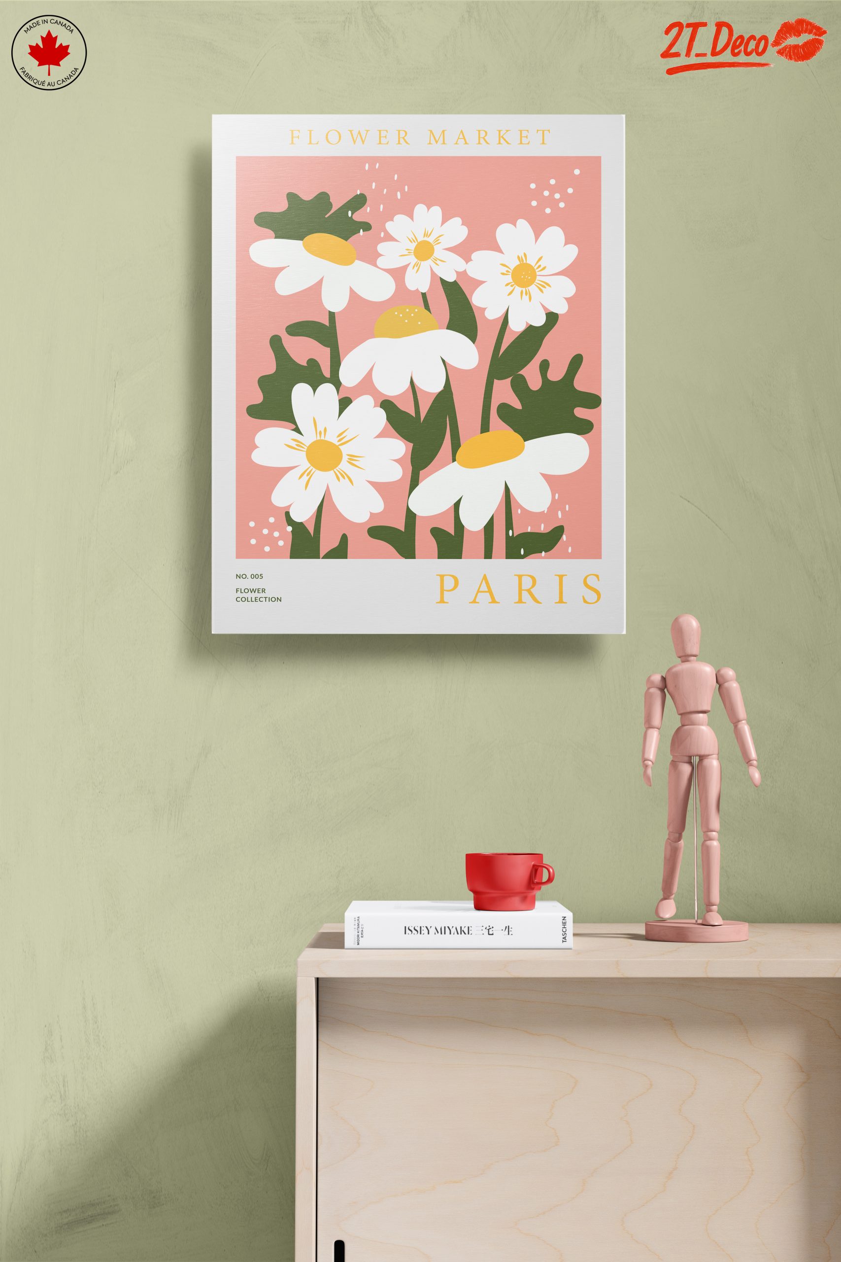 Flower Market Art Inspired by Paris - Image 14