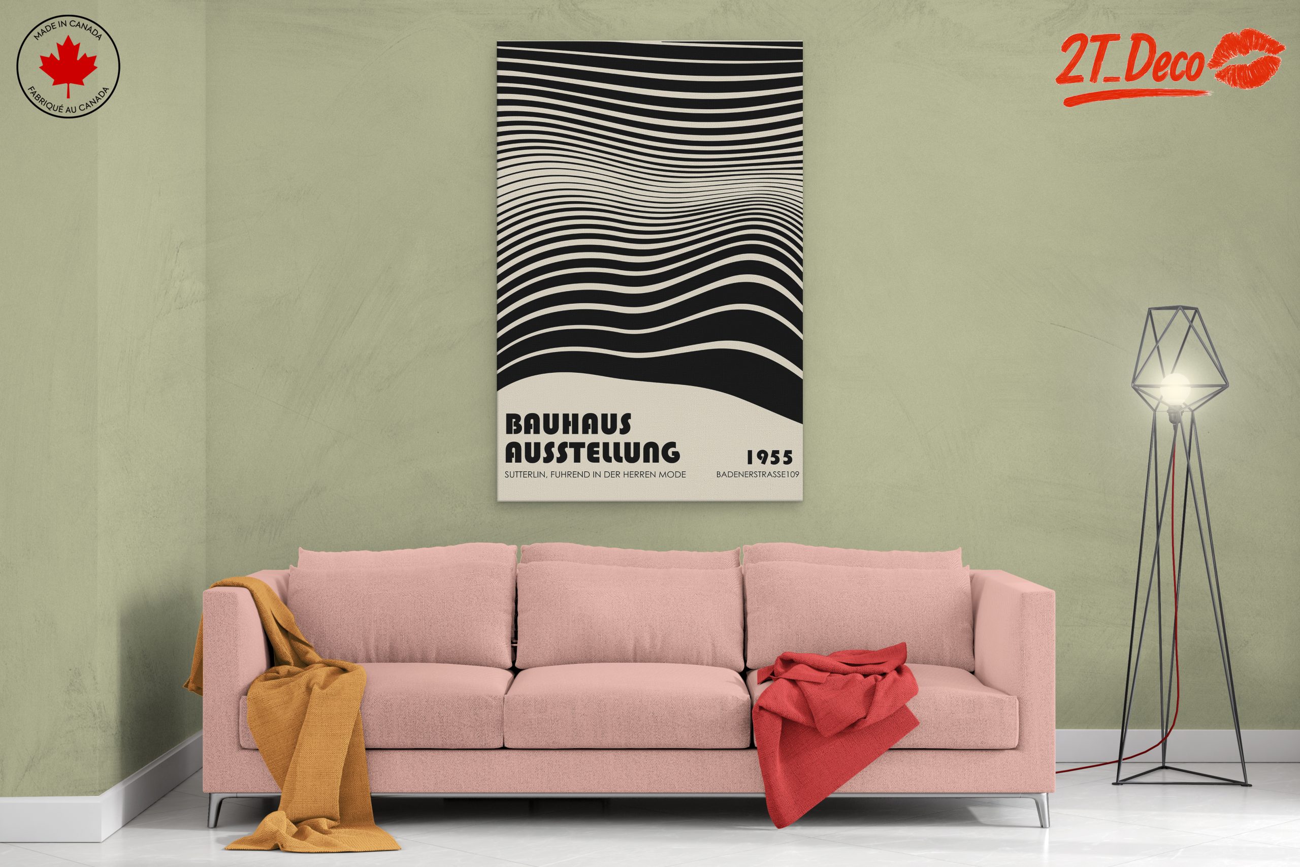 Bauhaus Inspired Geometric Art 2 - Image 2