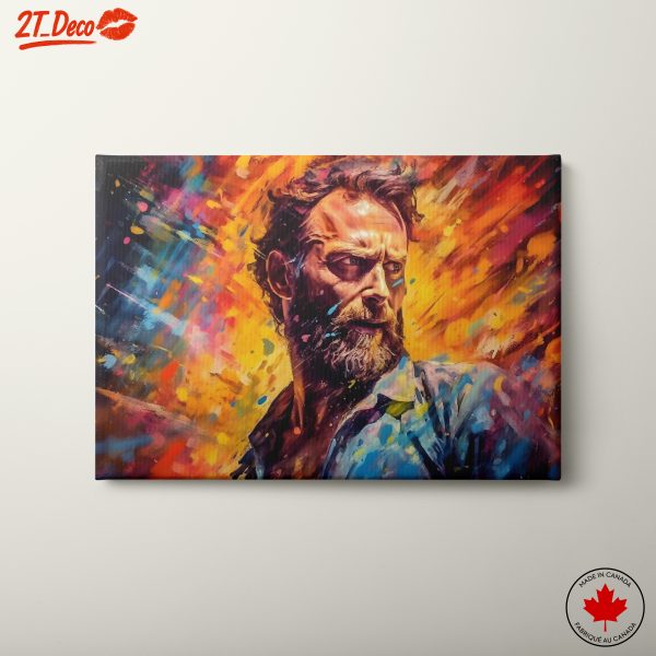 Vibrant Contemporary Character Portrait 4