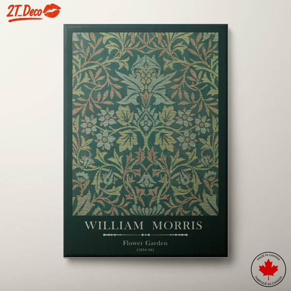 William Morris Floral Garden Art