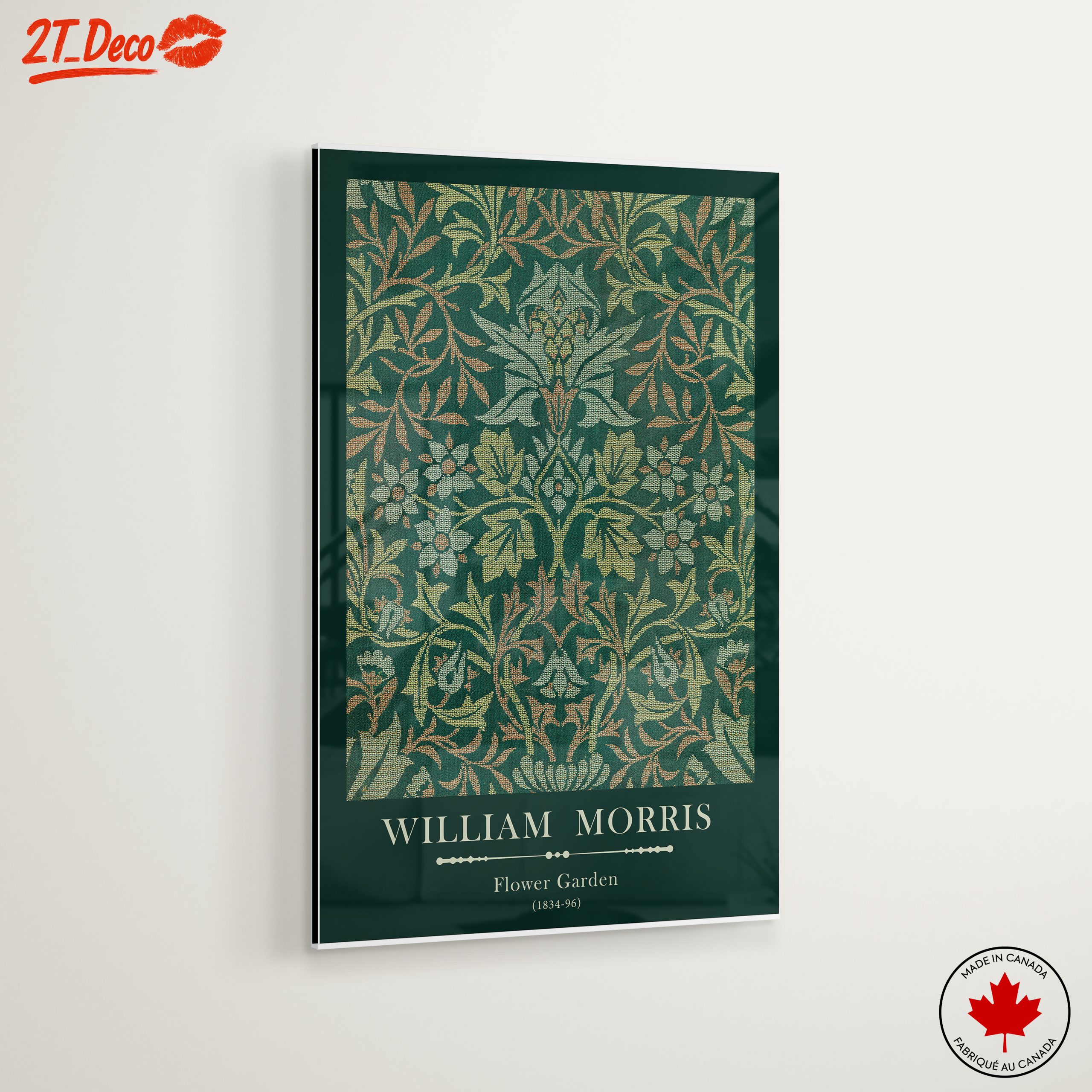 William Morris Floral Garden Art - Image 6