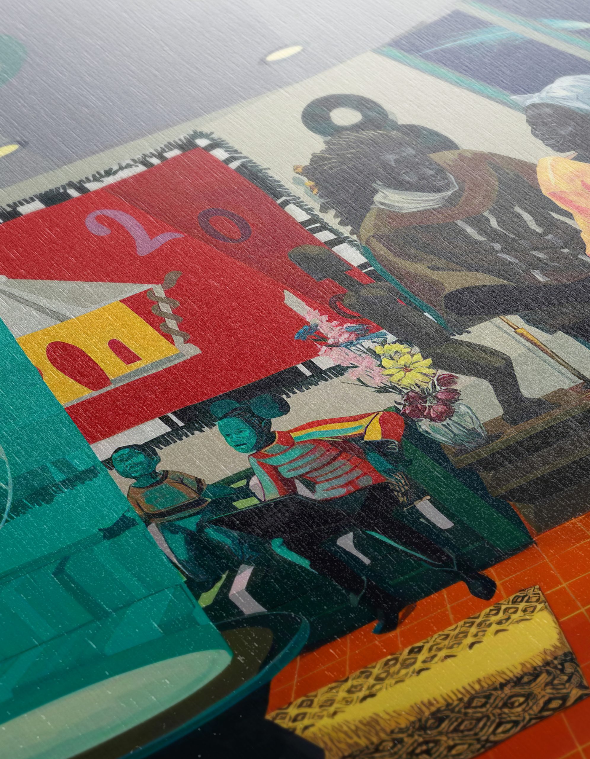 Contemporary Cultural Scene with Futuristic Elements - Image 12
