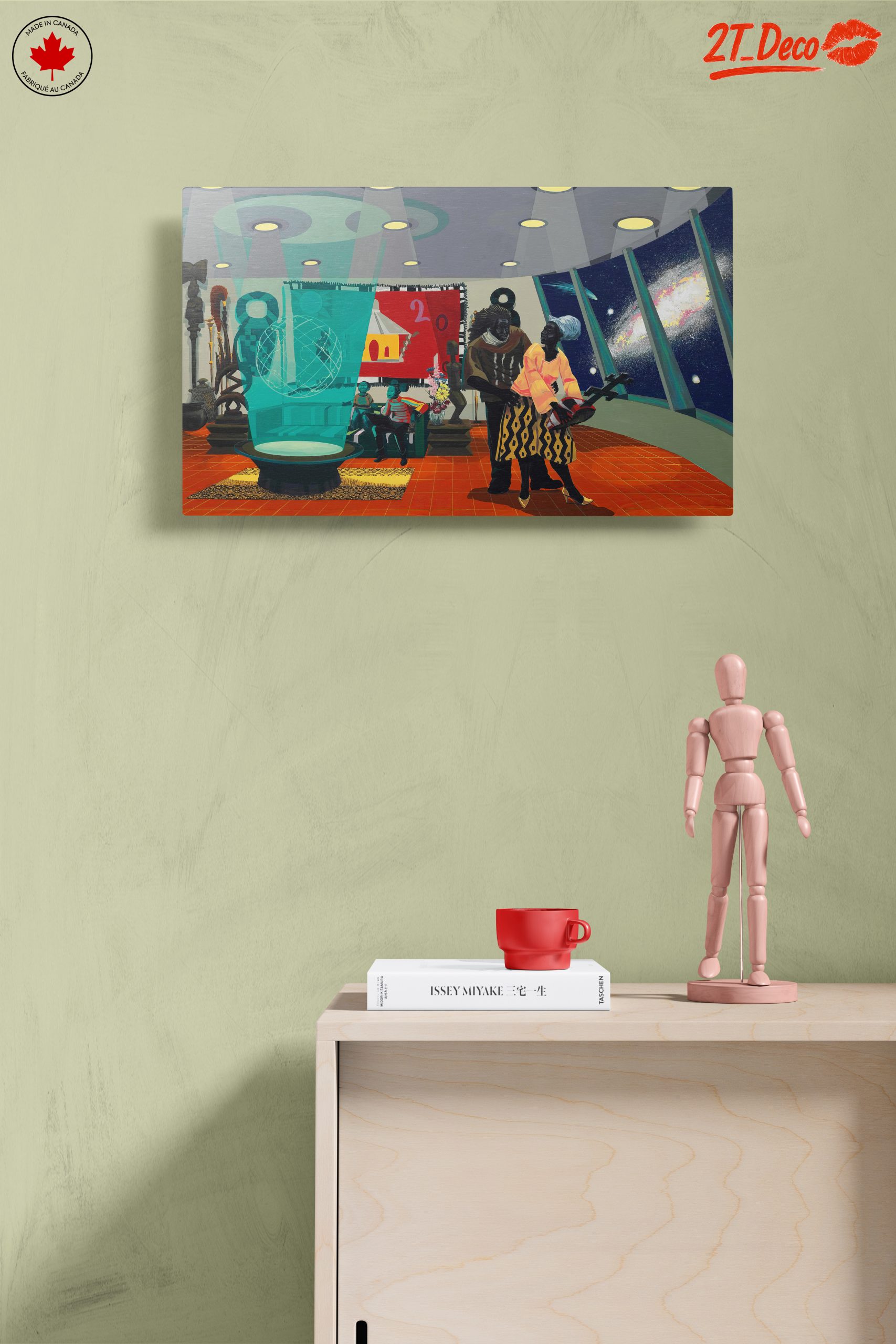 Contemporary Cultural Scene with Futuristic Elements - Image 14
