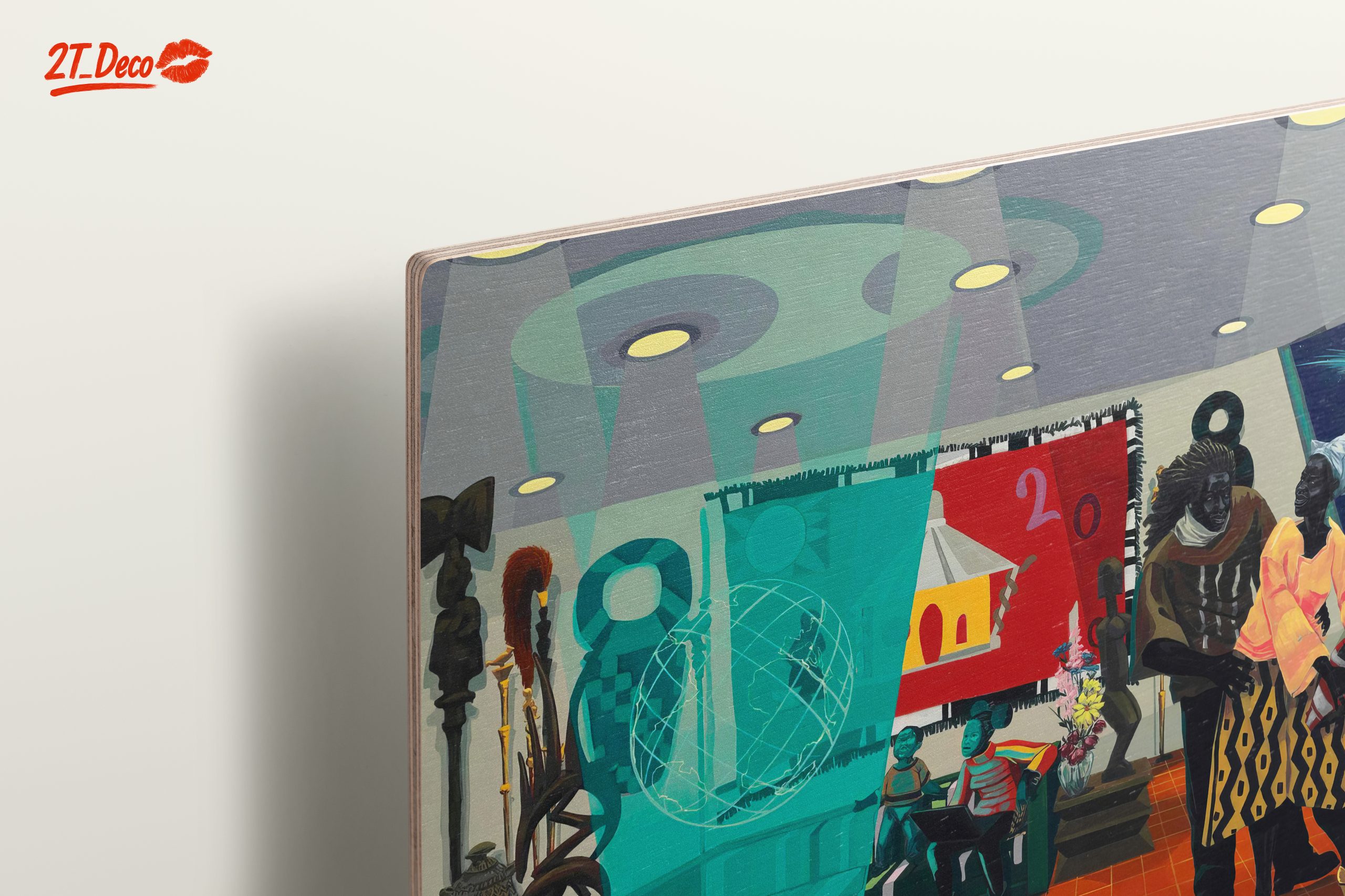Contemporary Cultural Scene with Futuristic Elements - Image 15