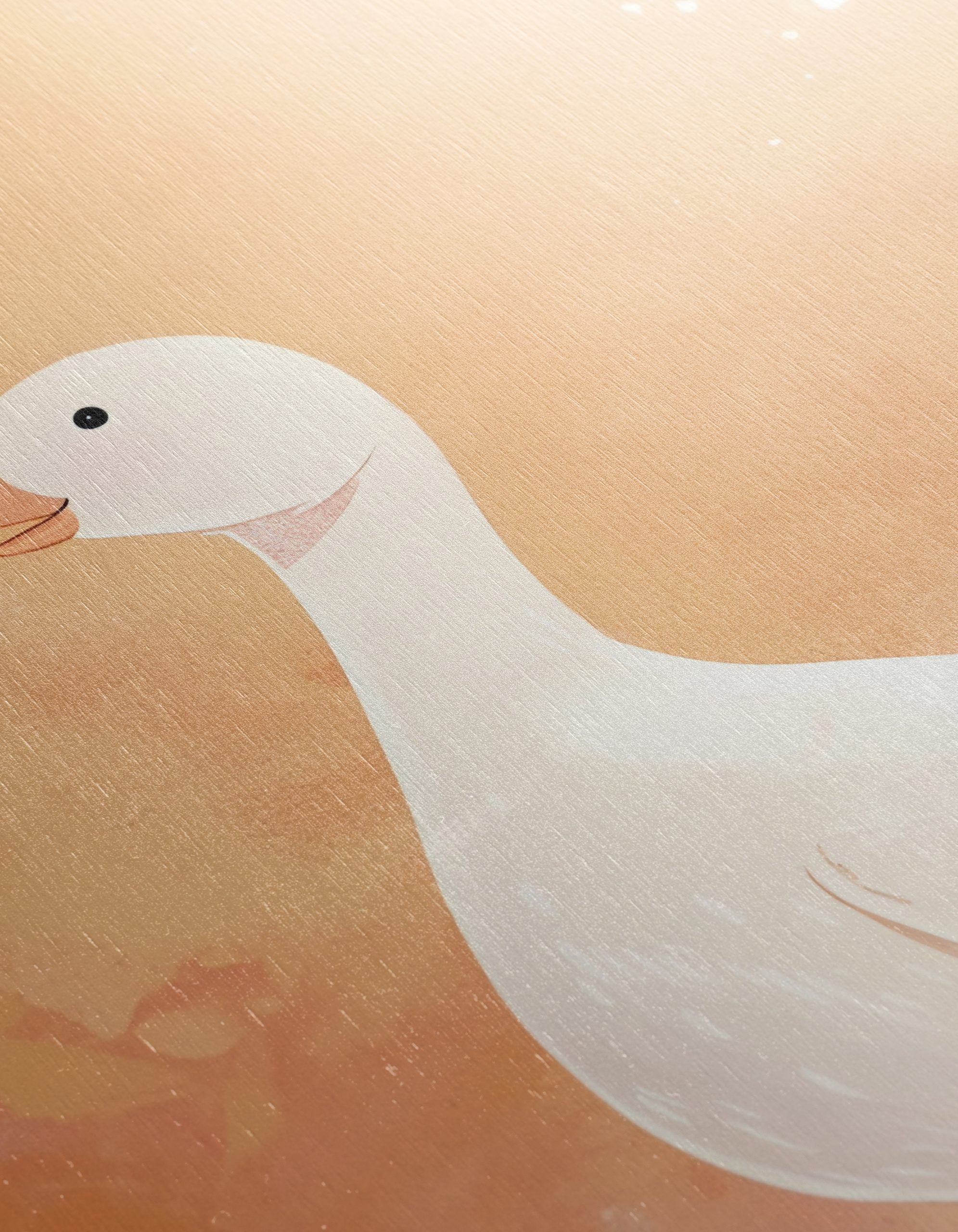Adorable Duck Illustration on Whimsical Background - Image 12