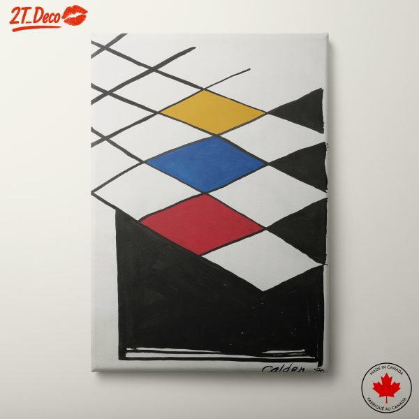 Vibrant Modern Abstract Figure Artwork 2