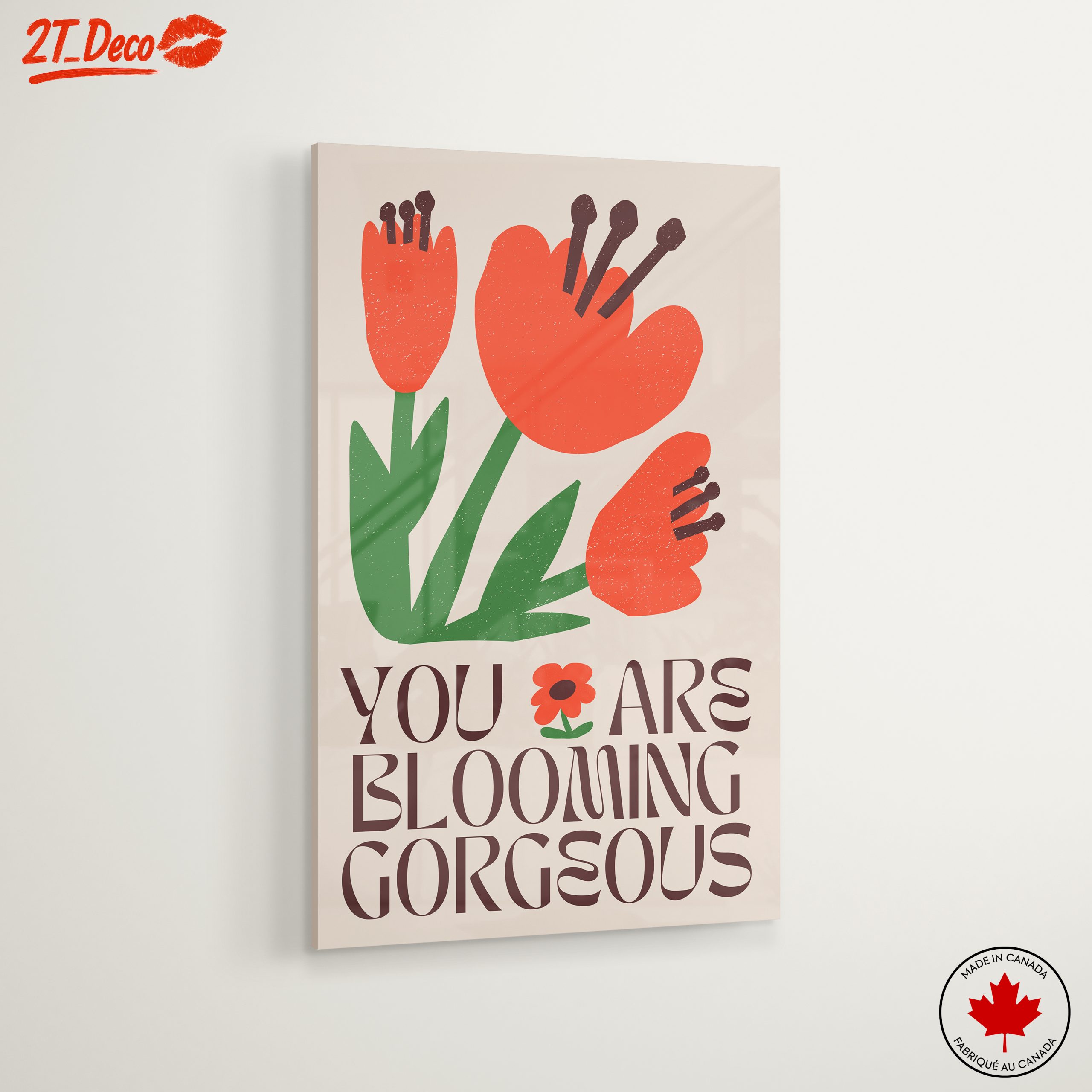 You Are Blooming Gorgeous Floral Art - Image 6