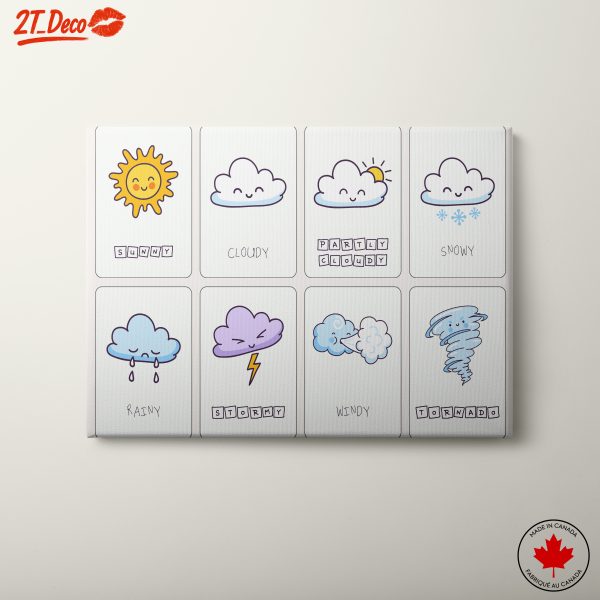 Playful Whimsical Weather Illustrations
