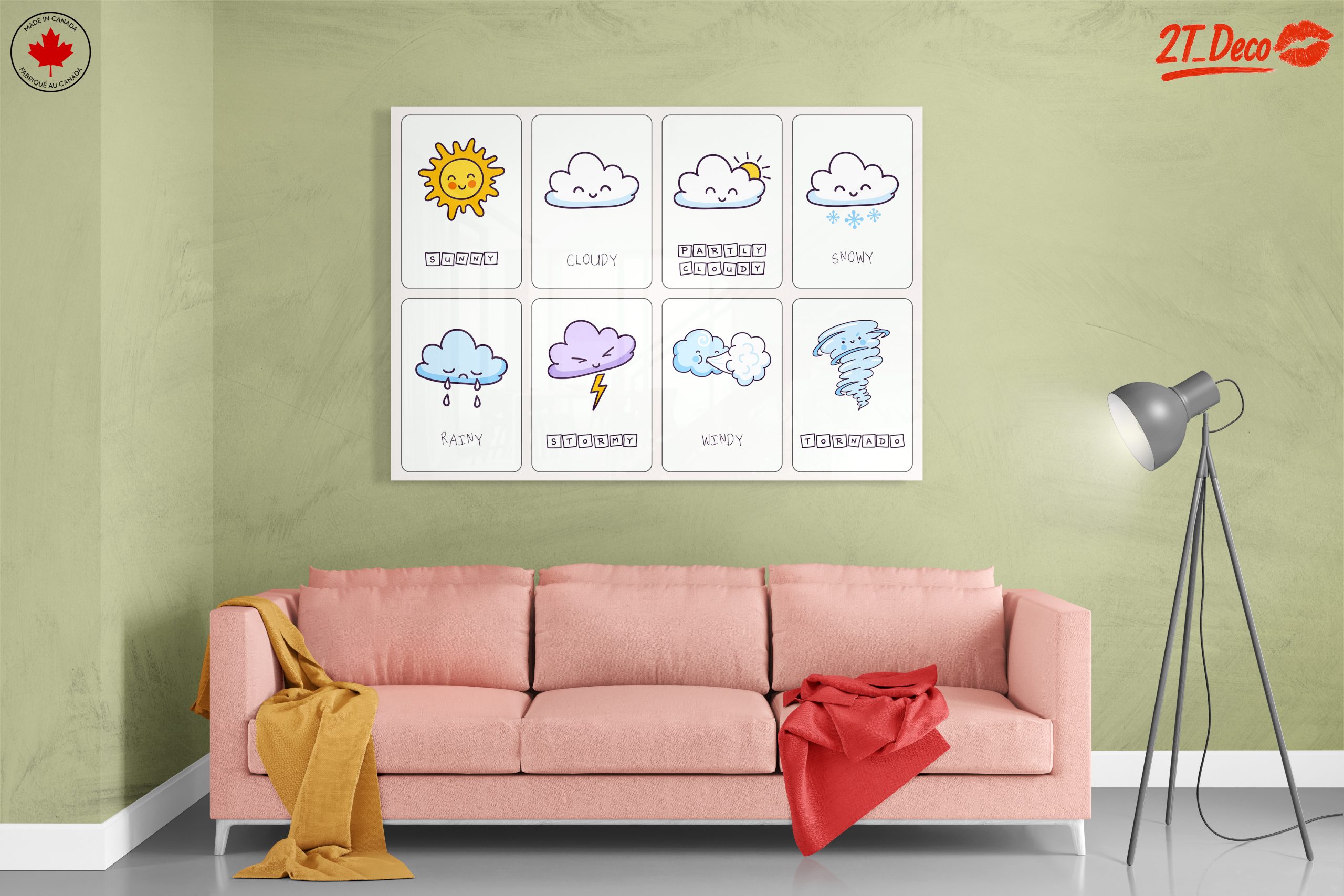 Playful Whimsical Weather Illustrations - Image 7