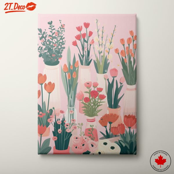 Colorful Floral Arrangement Art for Home 2