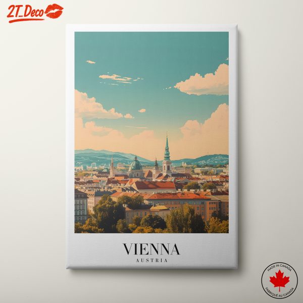 Vienna Cityscape Illustration