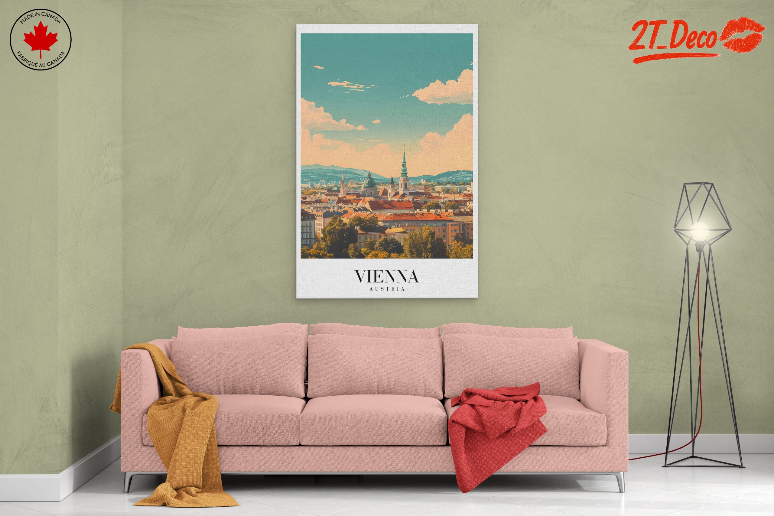 Vienna Cityscape Illustration - Image 2
