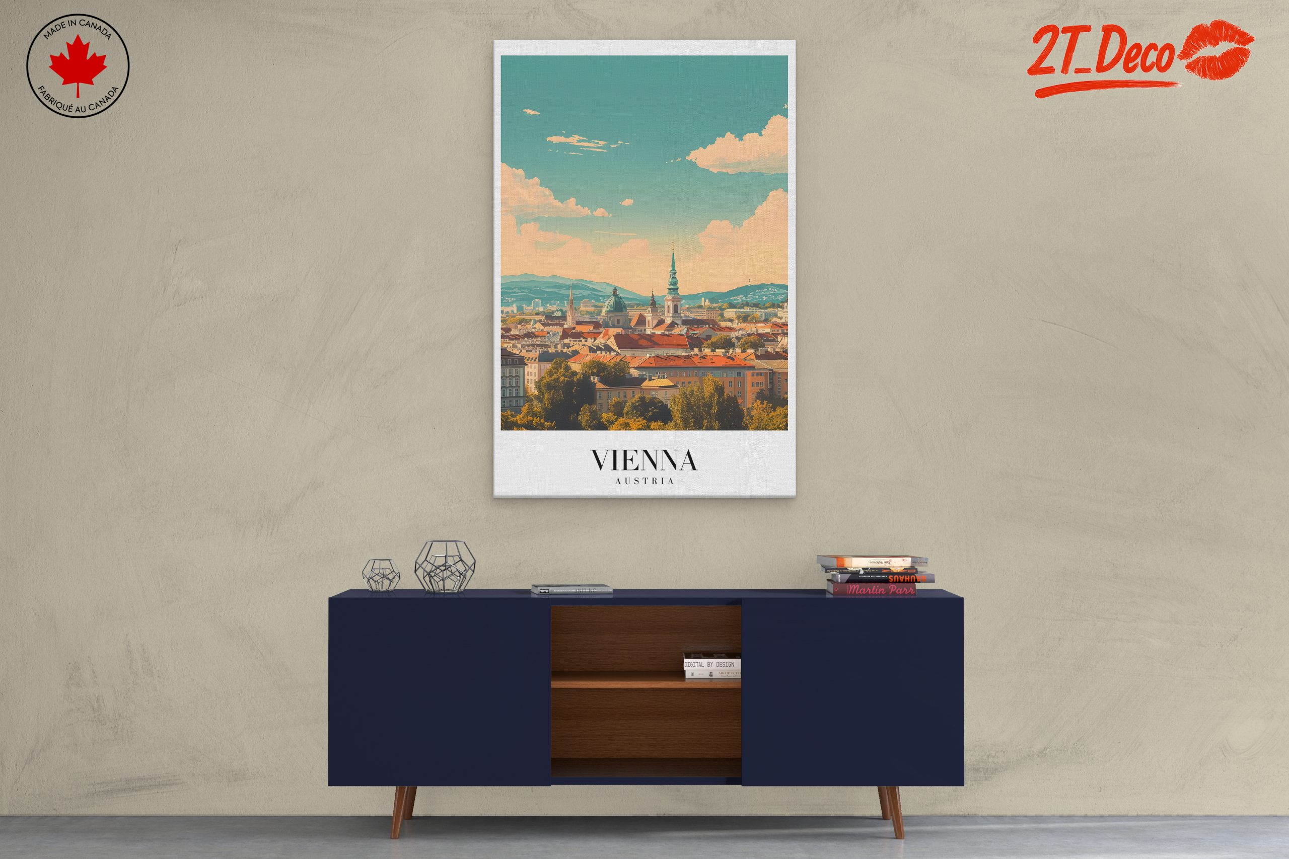 Vienna Cityscape Illustration - Image 3