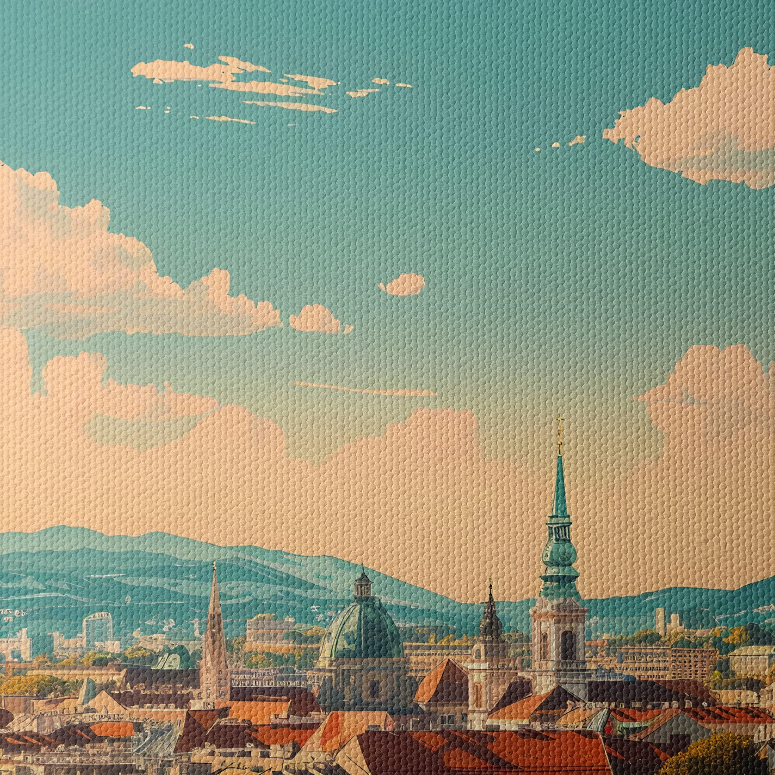 Vienna Cityscape Illustration - Image 4