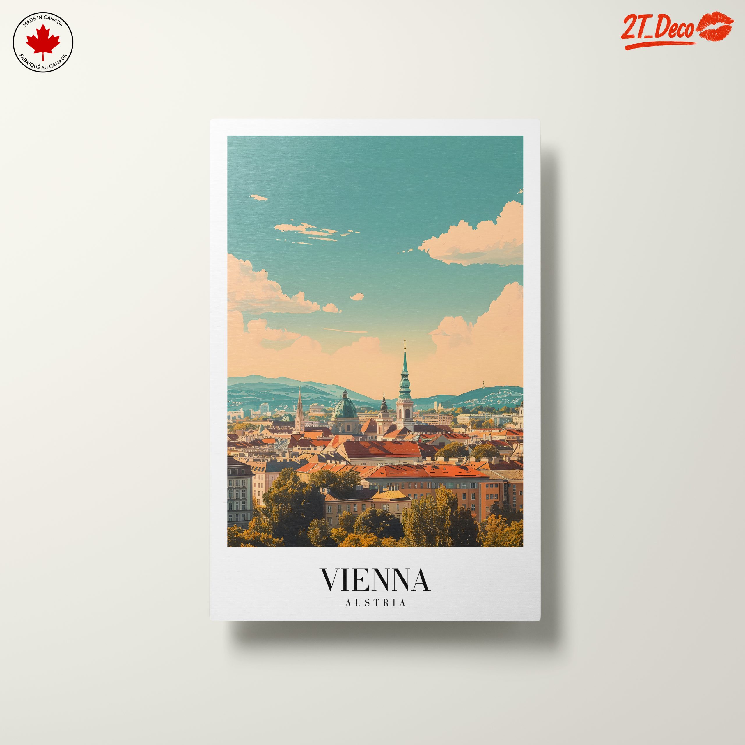 Vienna Cityscape Illustration - Image 10