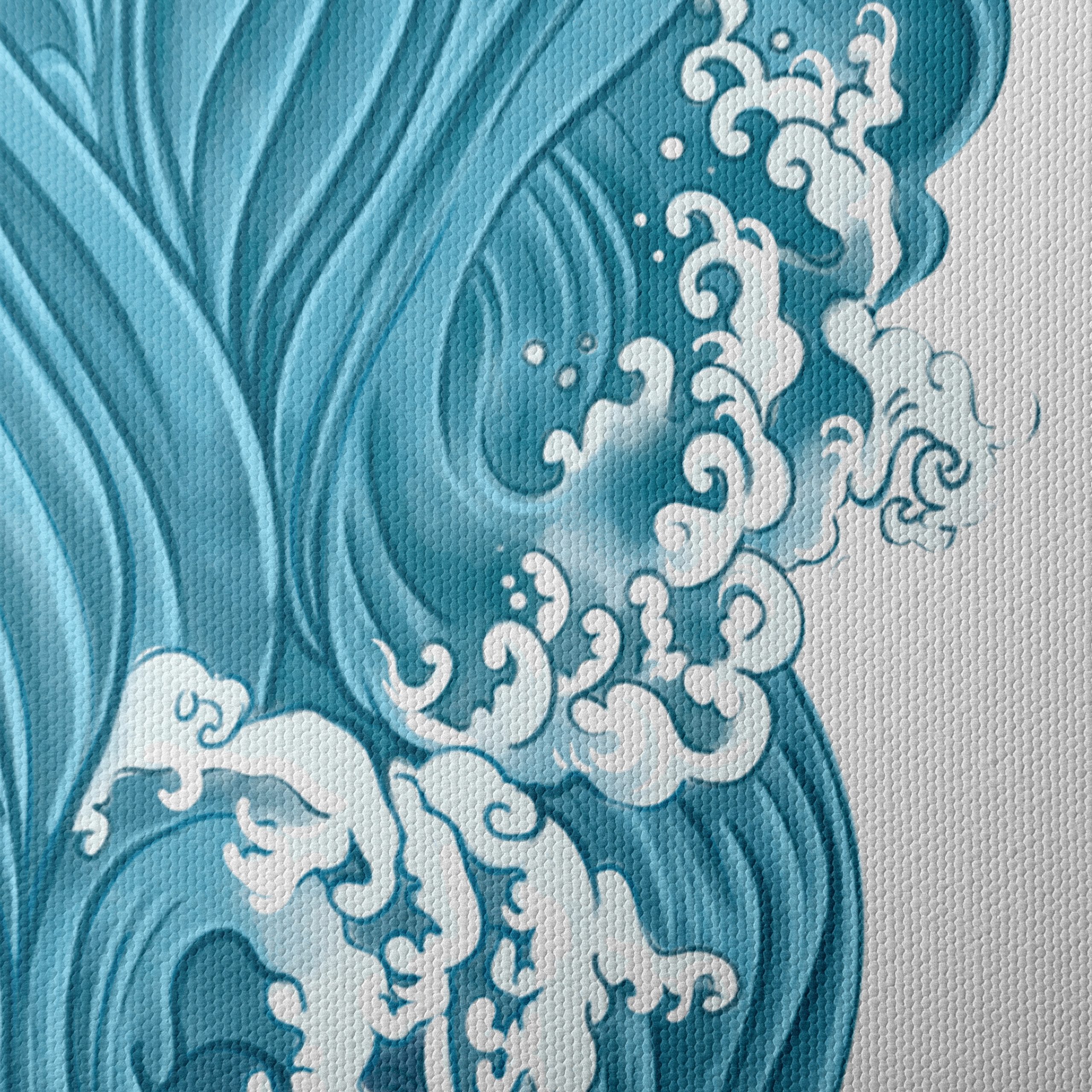 Abstract Waves and Ocean Inspired Art - Image 4
