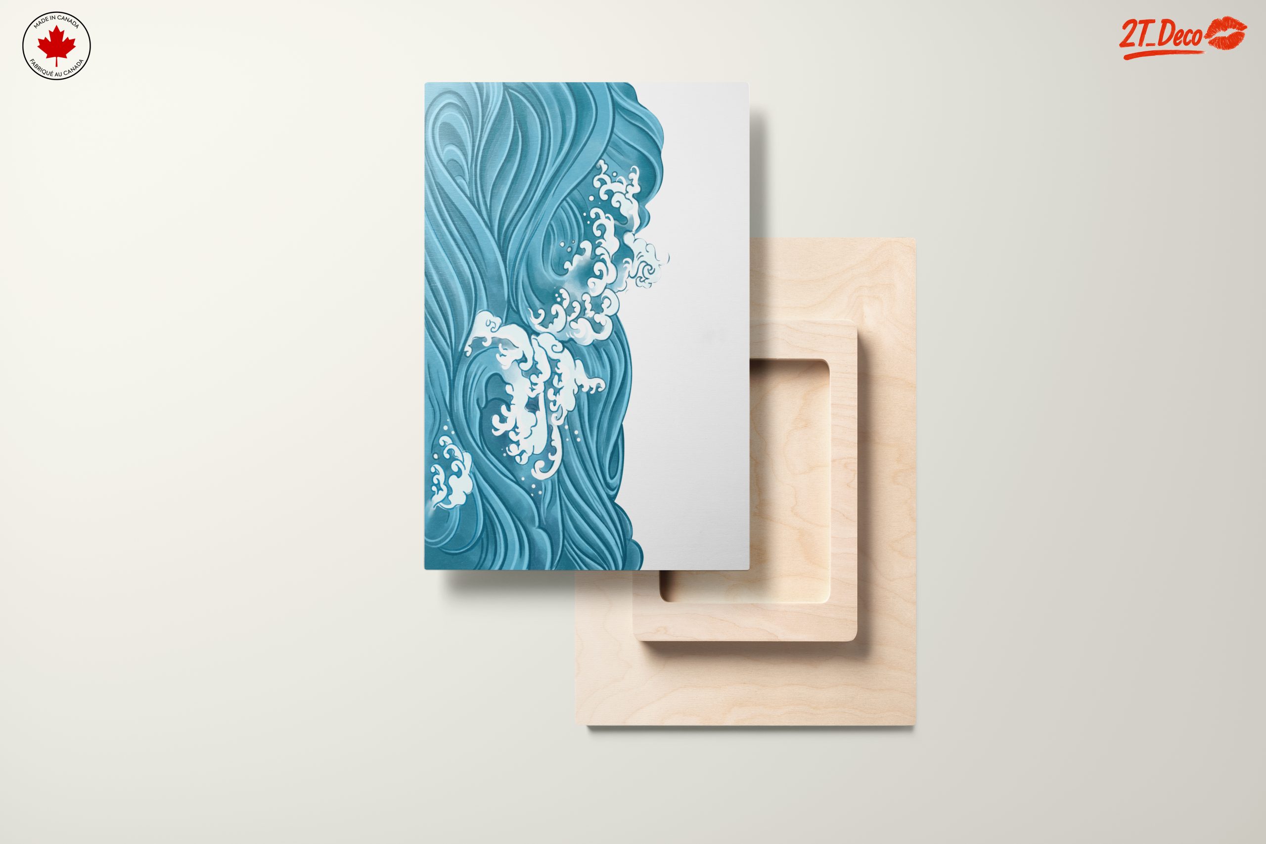 Abstract Waves and Ocean Inspired Art - Image 11