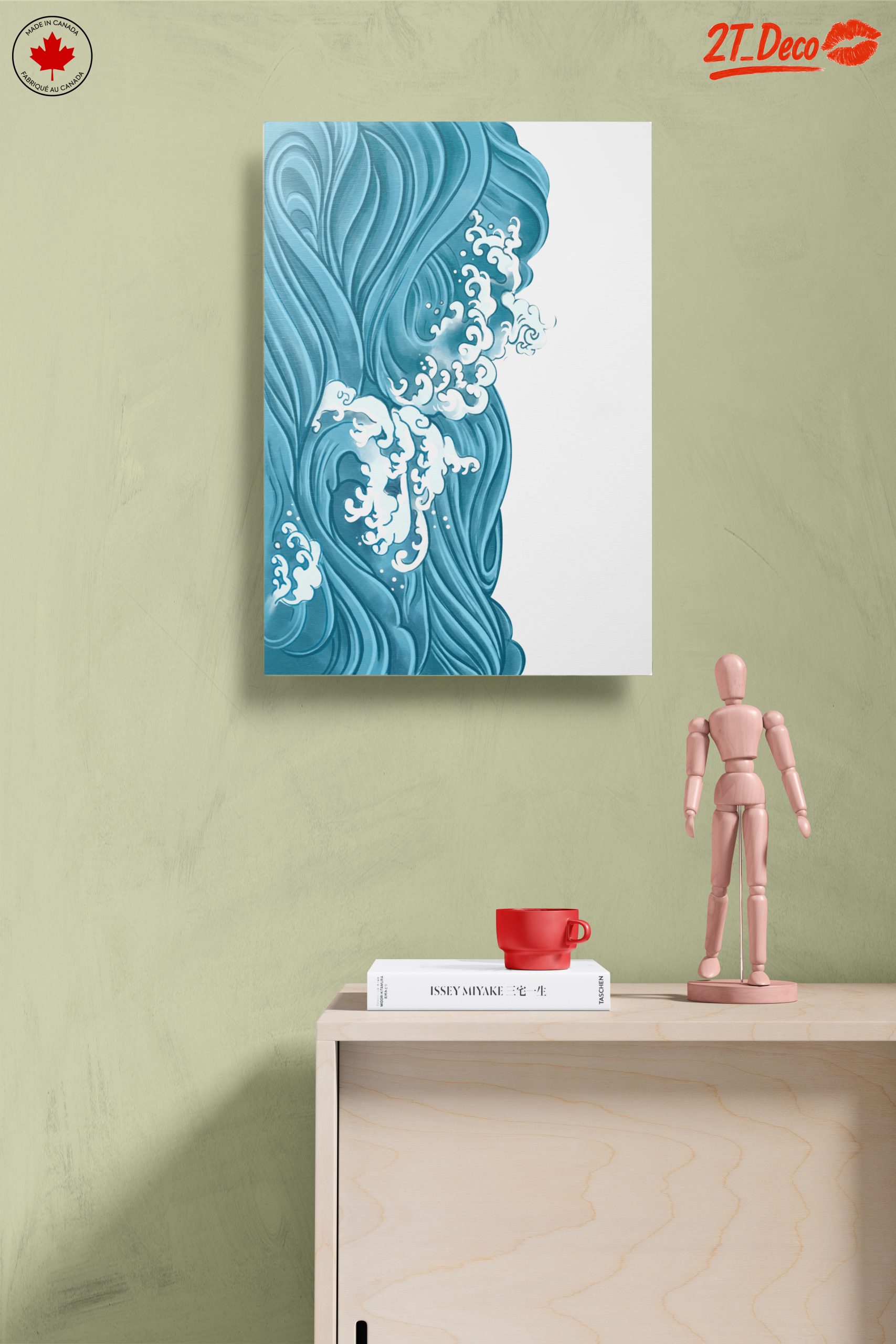 Abstract Waves and Ocean Inspired Art - Image 14