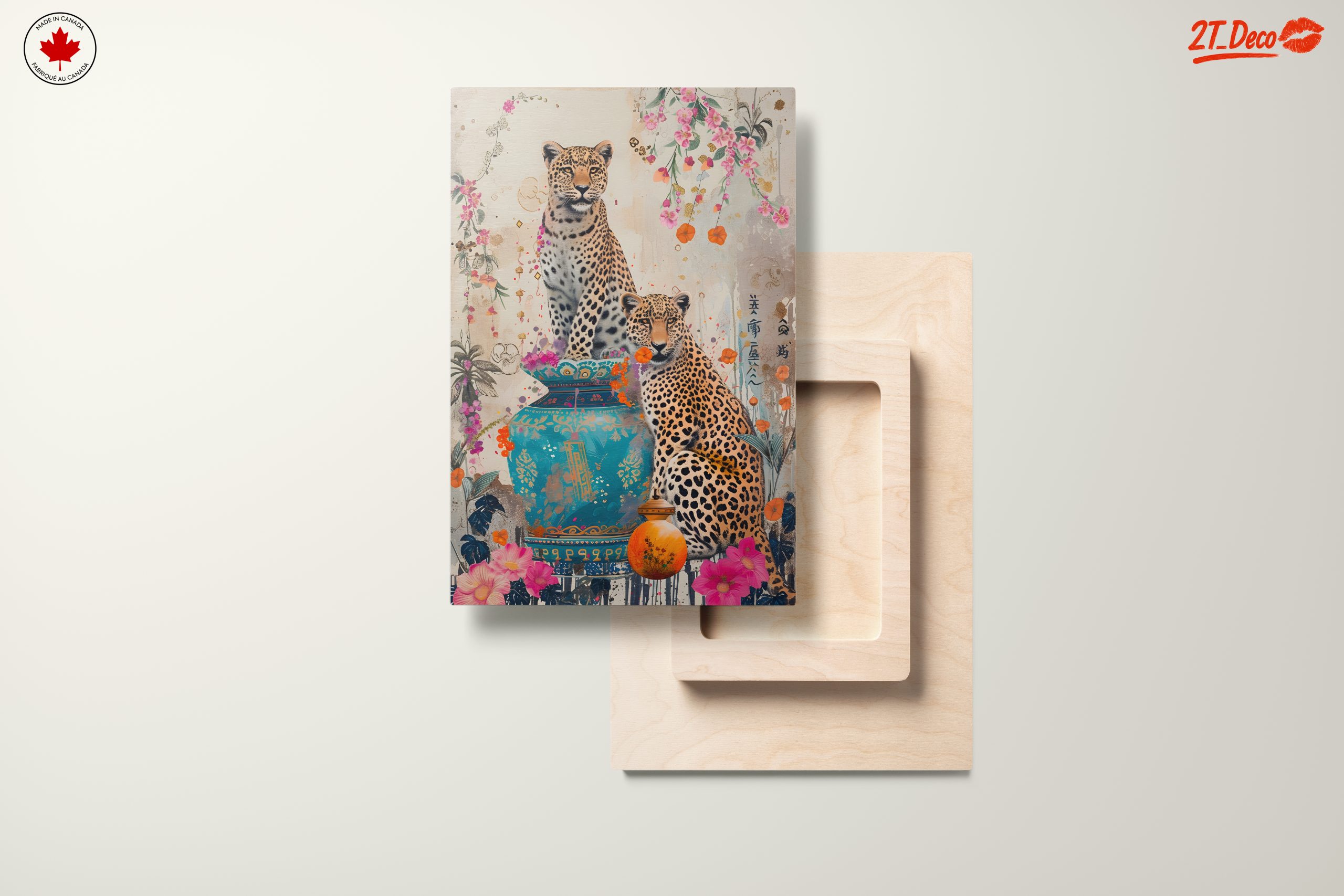 Leopards Among Blossoms and Vases - Image 11