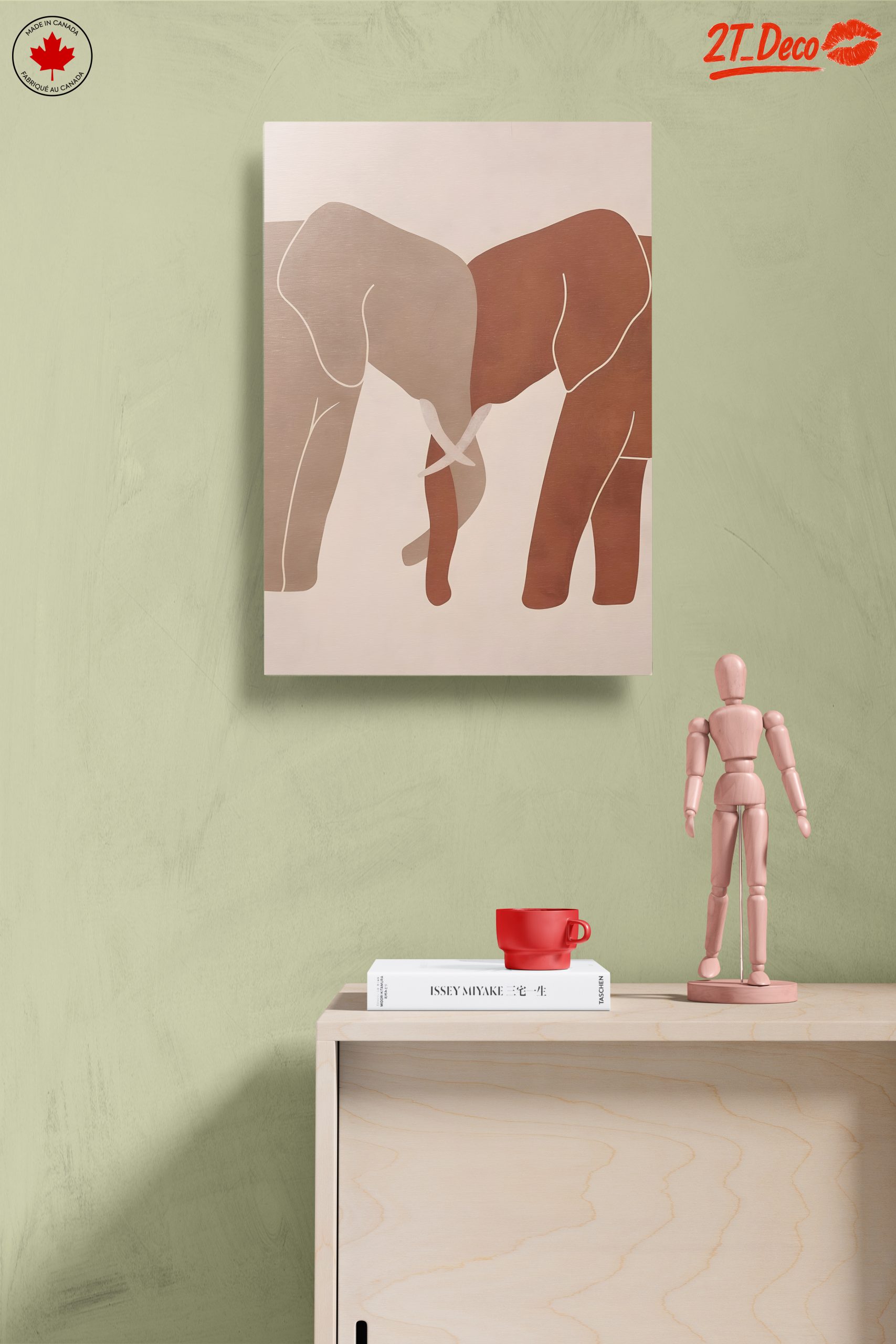 Stylized Elephant Artwork for Nature Lovers - Image 14