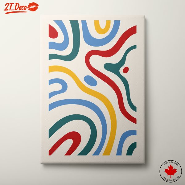 Vibrant Contemporary Abstract Art Design