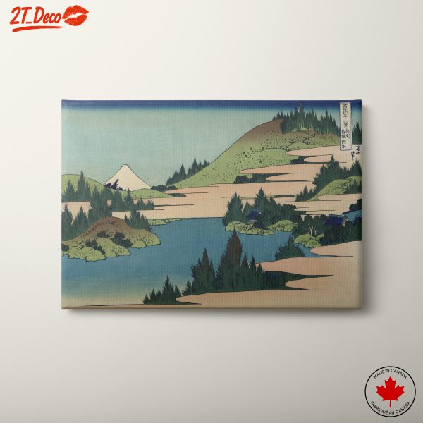 Traditional Japanese Landscape with Mount Fuji 2