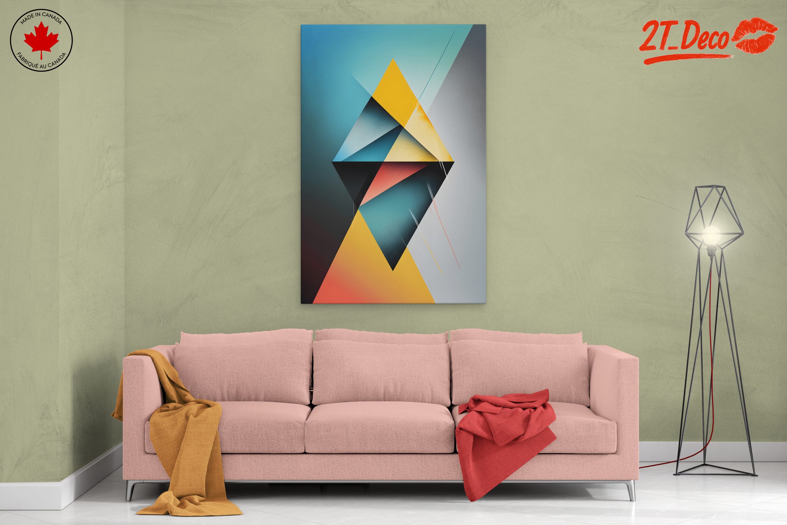 Geometric Shape Abstract Art - Image 2