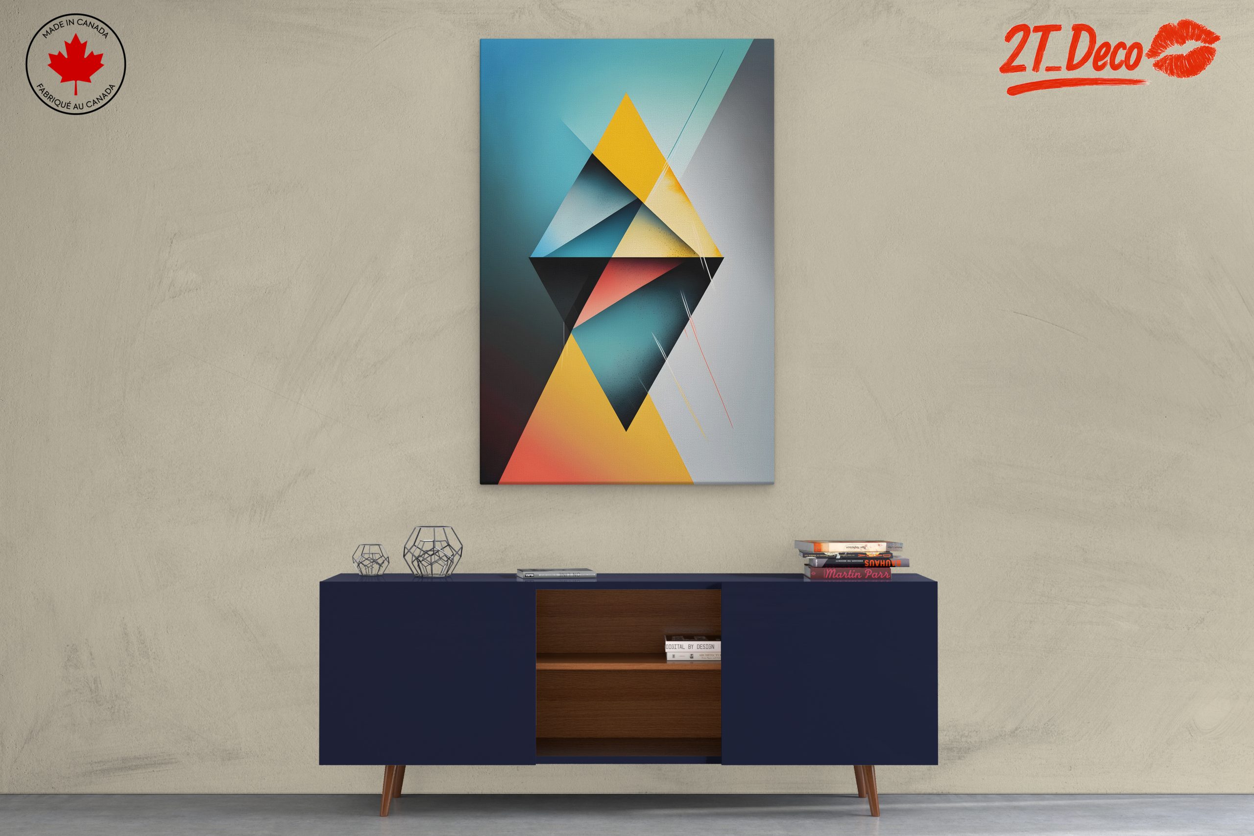 Geometric Shape Abstract Art - Image 3