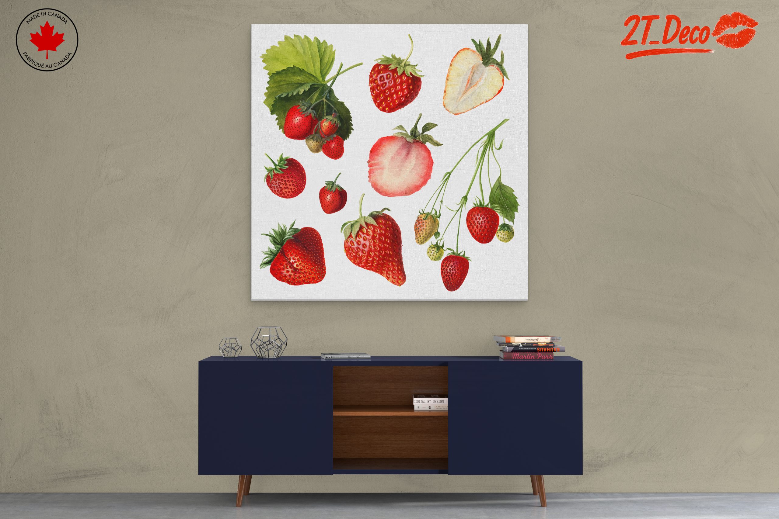 Stylized Strawberry Illustrations - Image 3