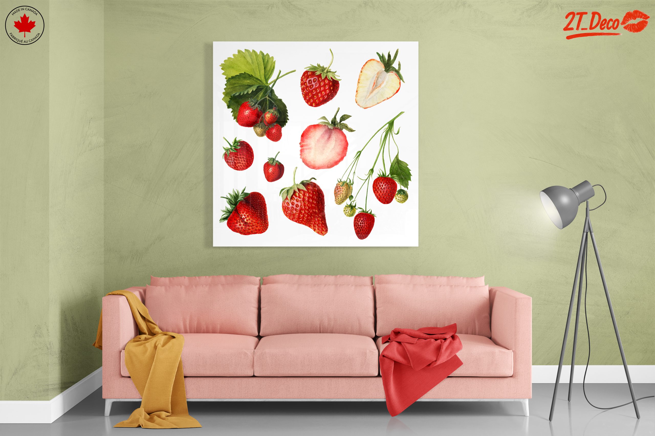 Stylized Strawberry Illustrations - Image 7