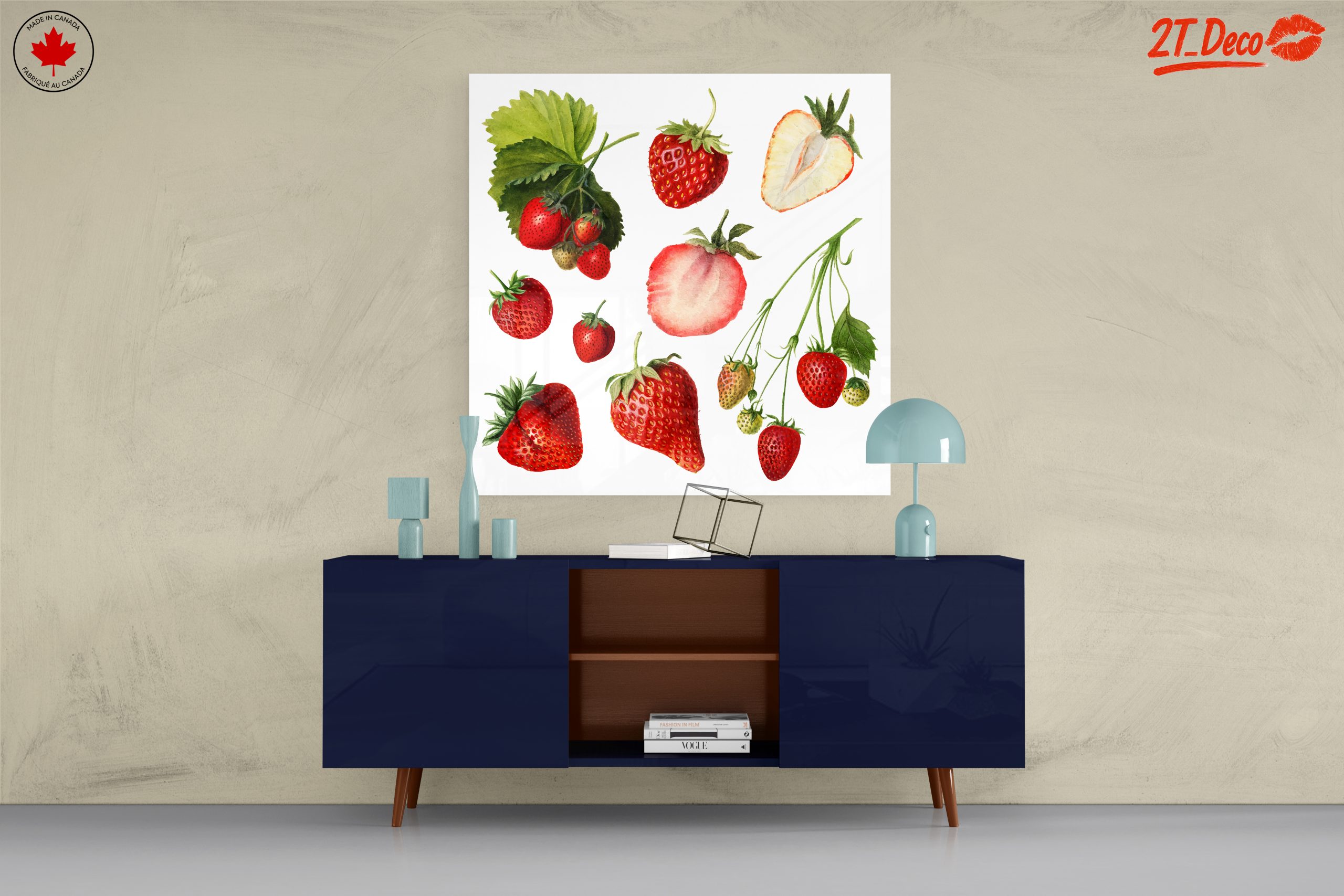 Stylized Strawberry Illustrations - Image 8