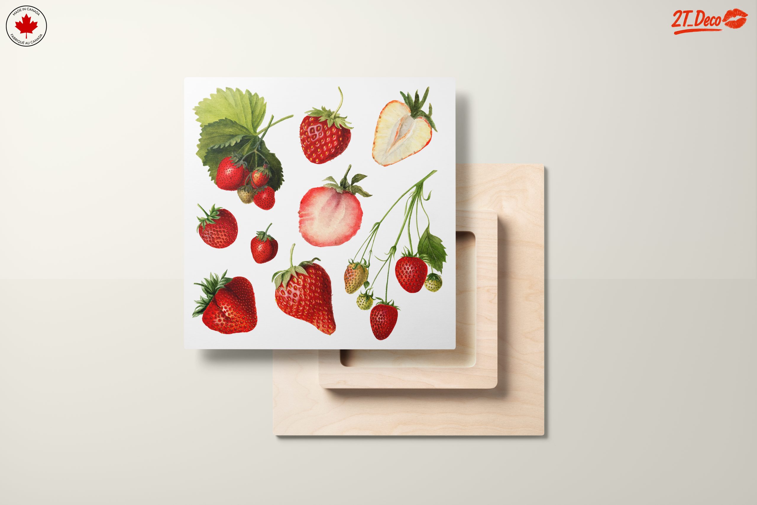 Stylized Strawberry Illustrations - Image 11
