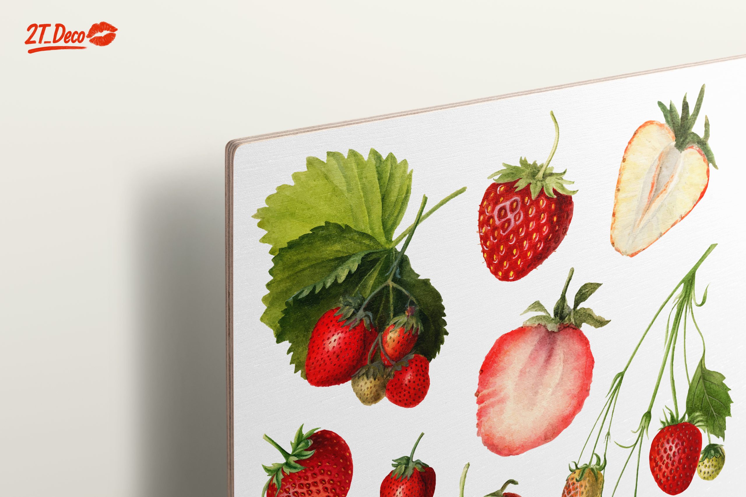 Stylized Strawberry Illustrations - Image 15