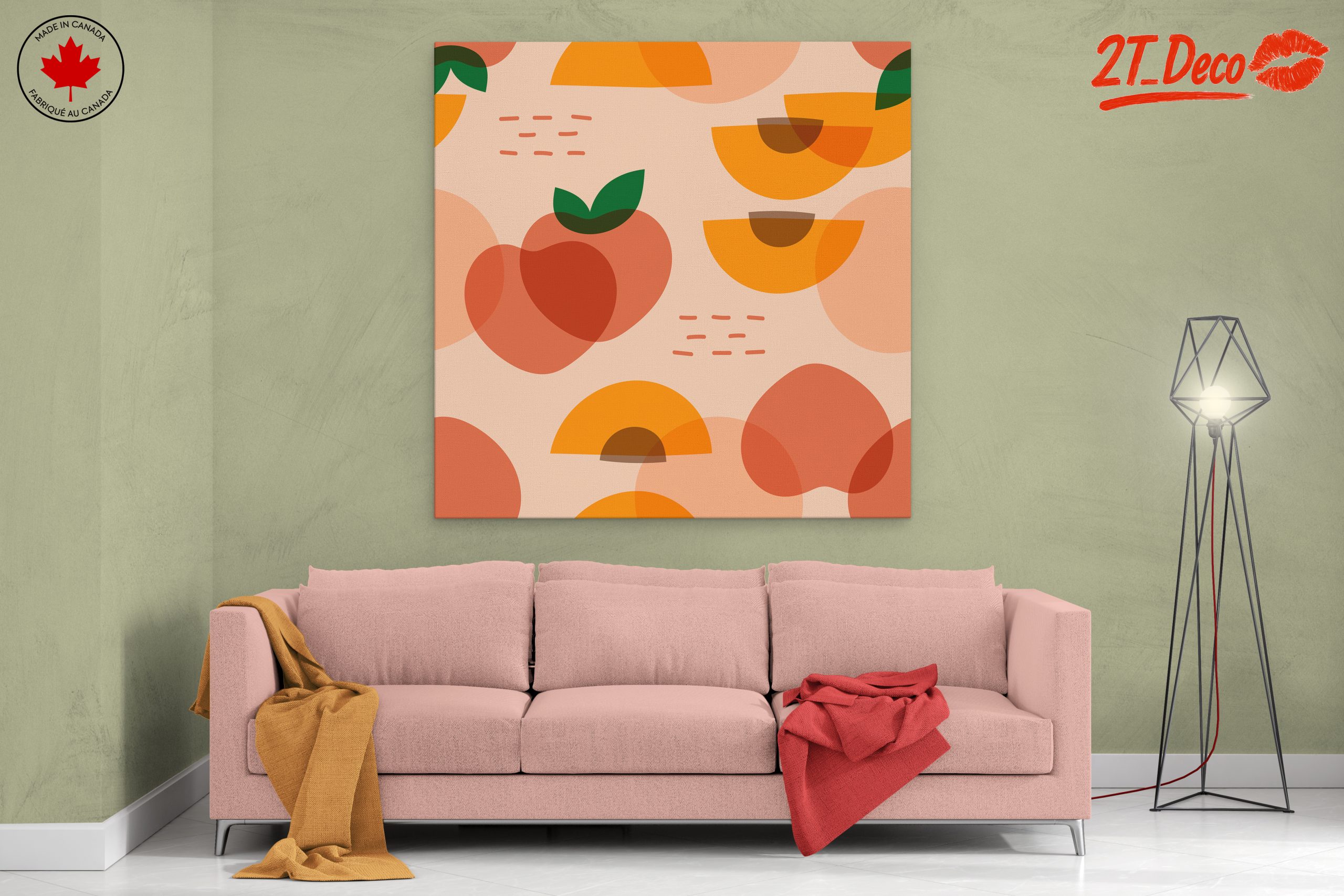 Colorful Abstract Food Art Composition 2 - Image 2