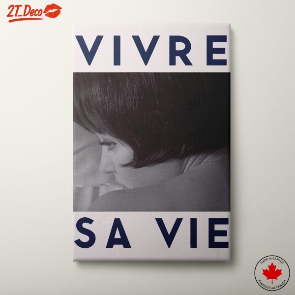 Vivre Sa Vie Contemporary Portrait Artwork