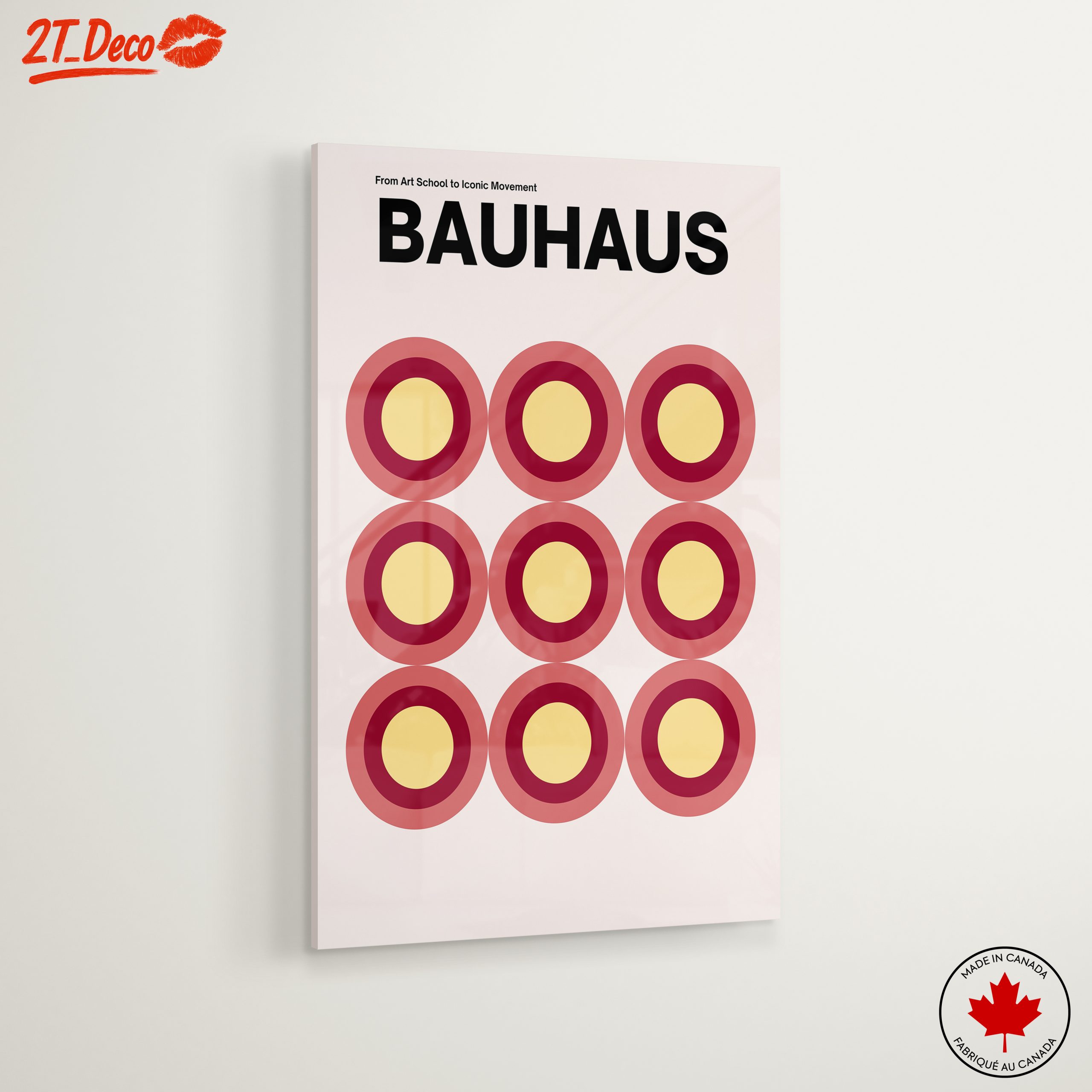Bauhaus Geometric Art Inspired Design 2 - Image 6