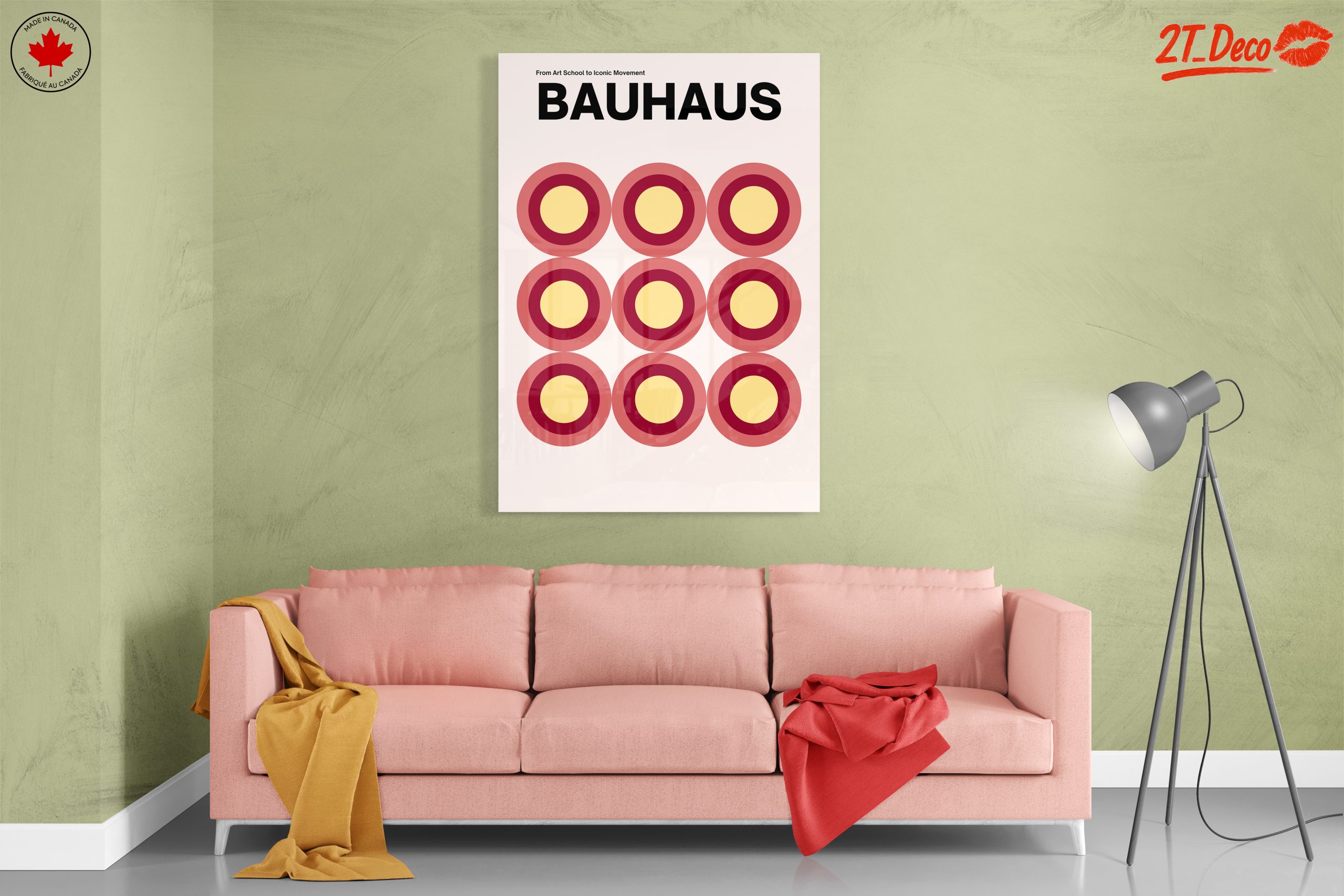 Bauhaus Geometric Art Inspired Design 2 - Image 7