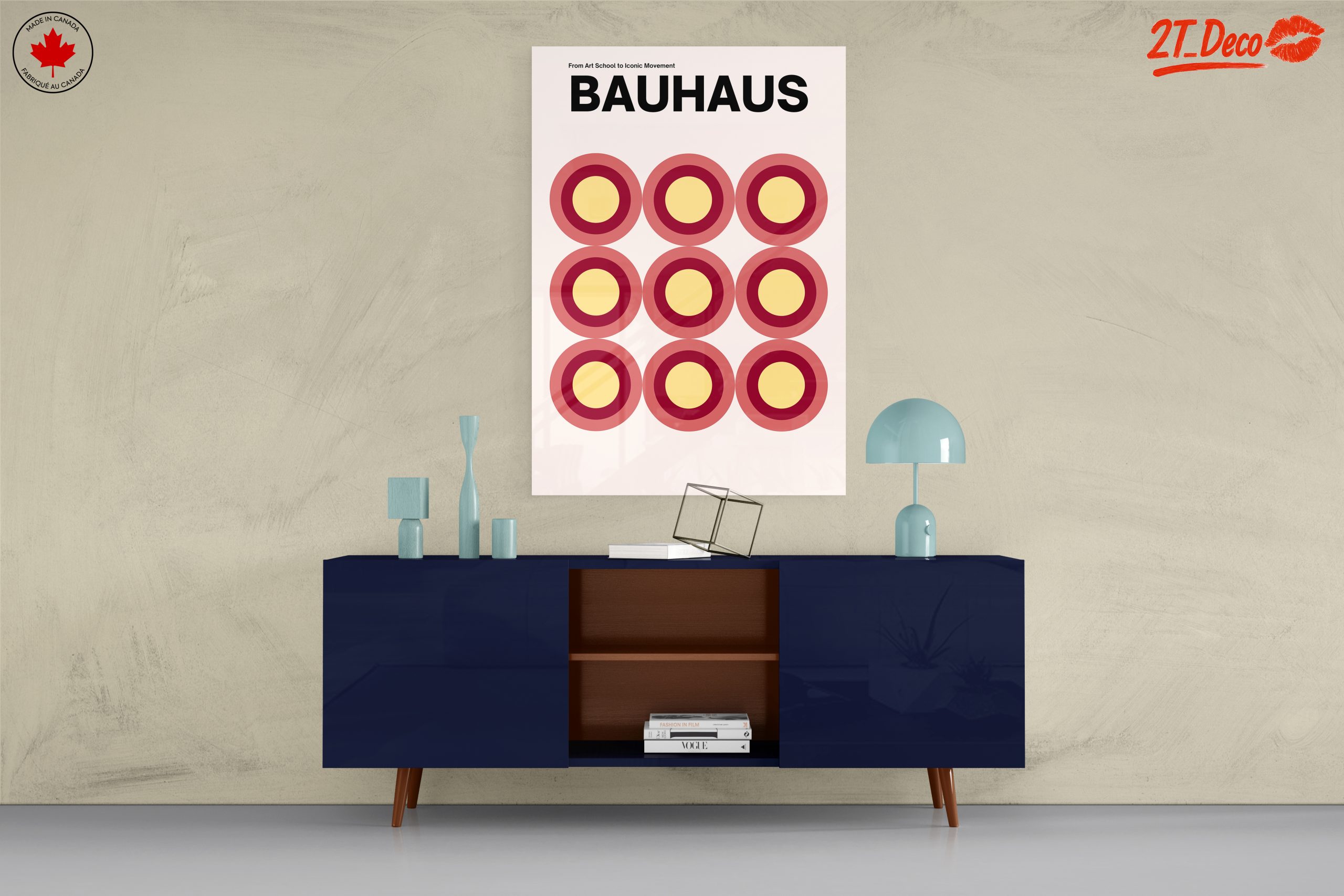 Bauhaus Geometric Art Inspired Design 2 - Image 8