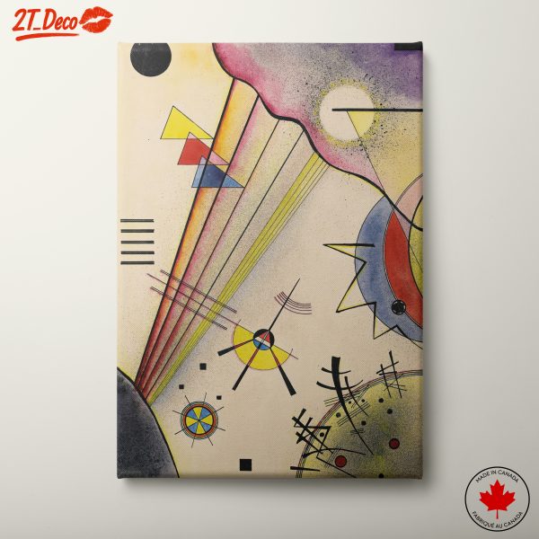 Geometric Abstract Art with Vibrant Colors 3