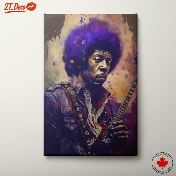 Artistic Portrait of a Music Icon