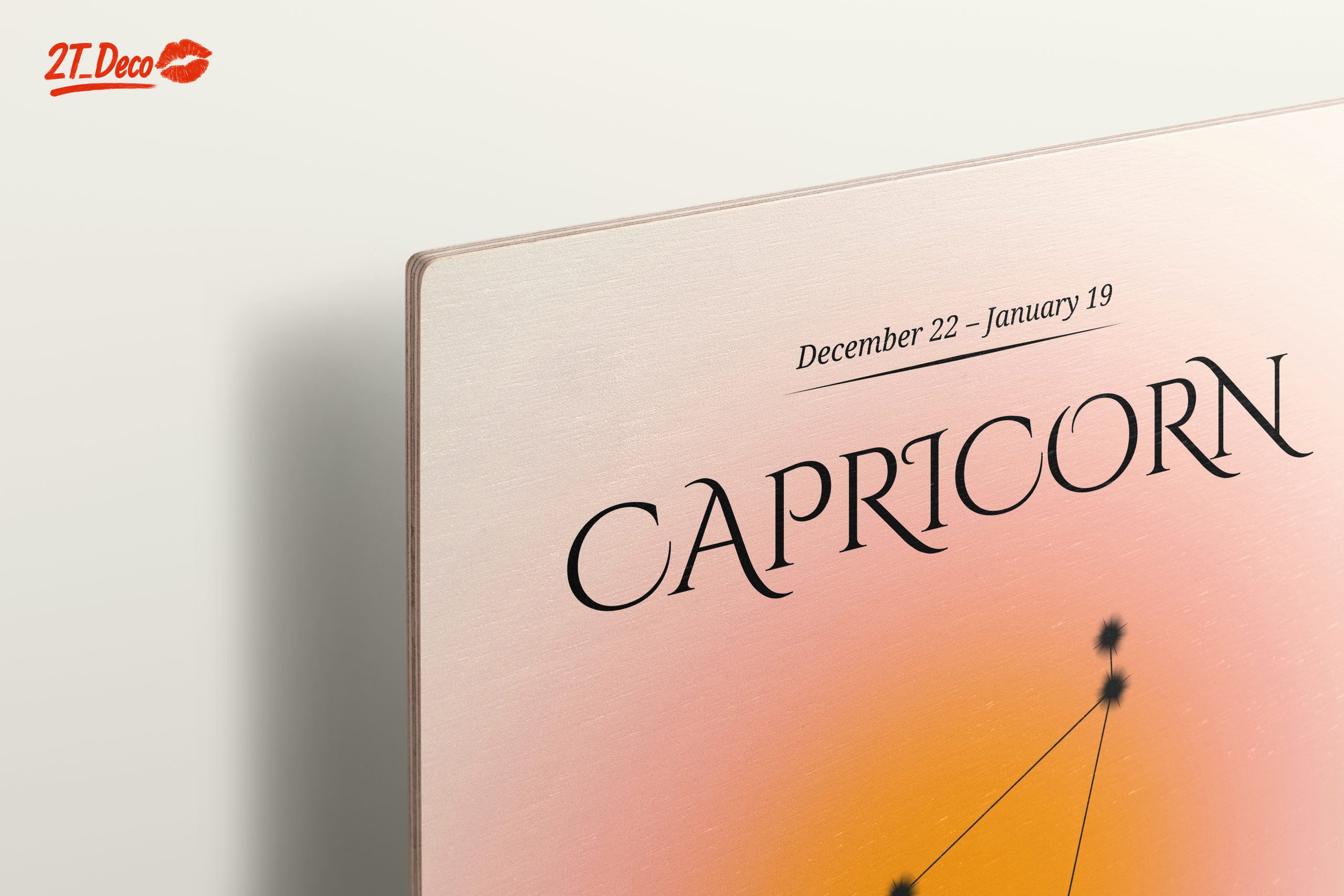Capricorn Zodiac Sign Art with Ambitious Traits - Image 15