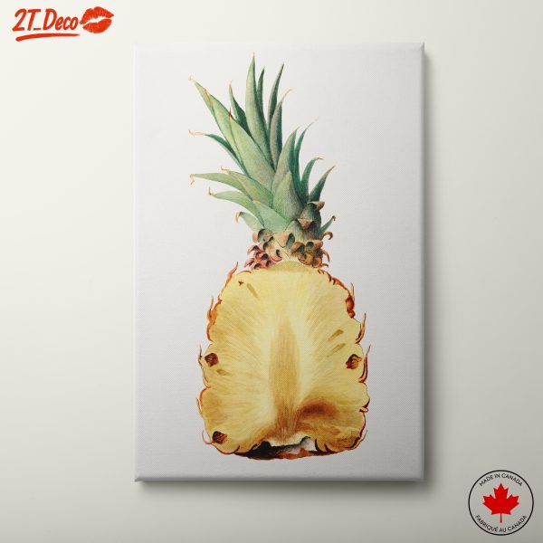 Abstract Pineapple Food Art for Your Wall