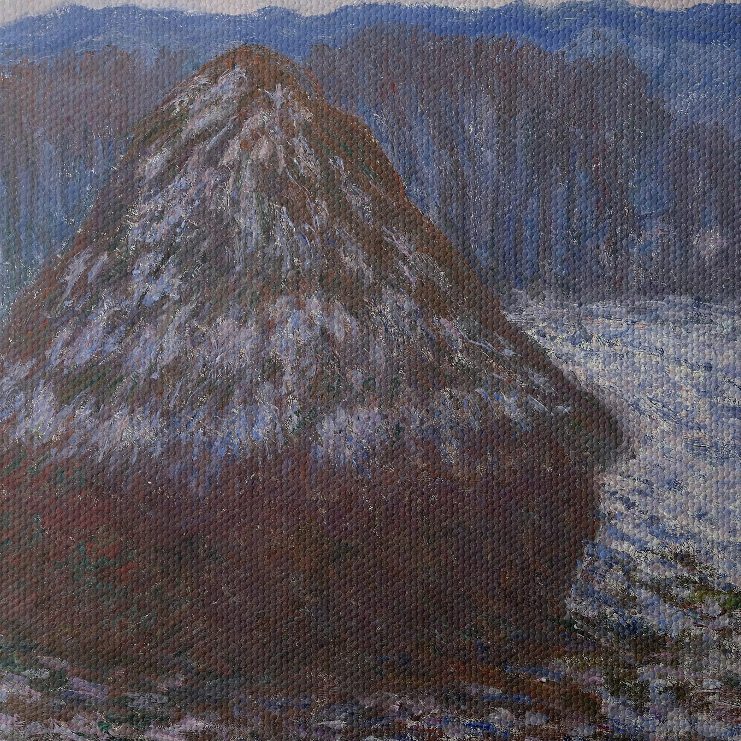 Winter Landscape with Haystack - Image 4