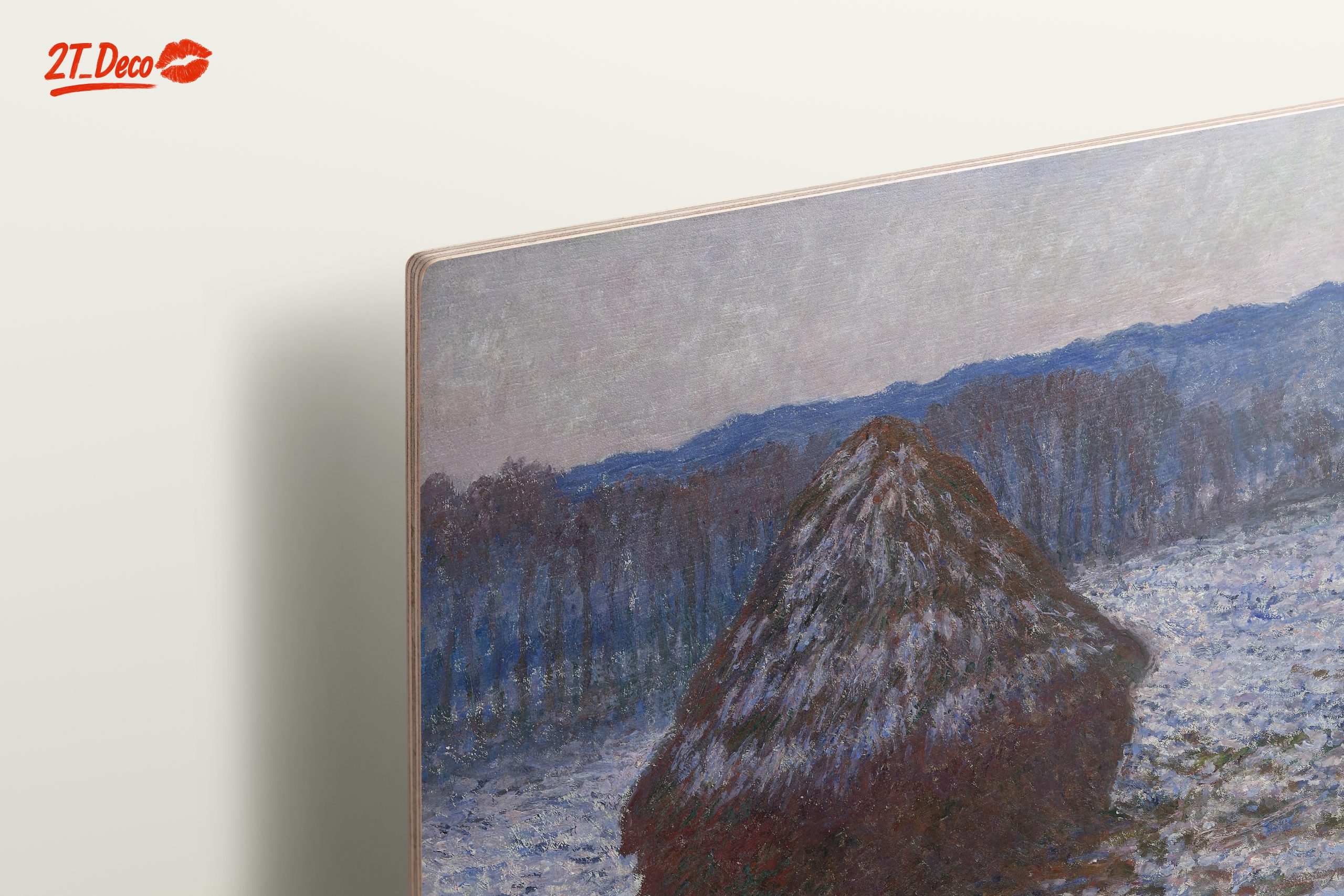 Winter Landscape with Haystack - Image 15