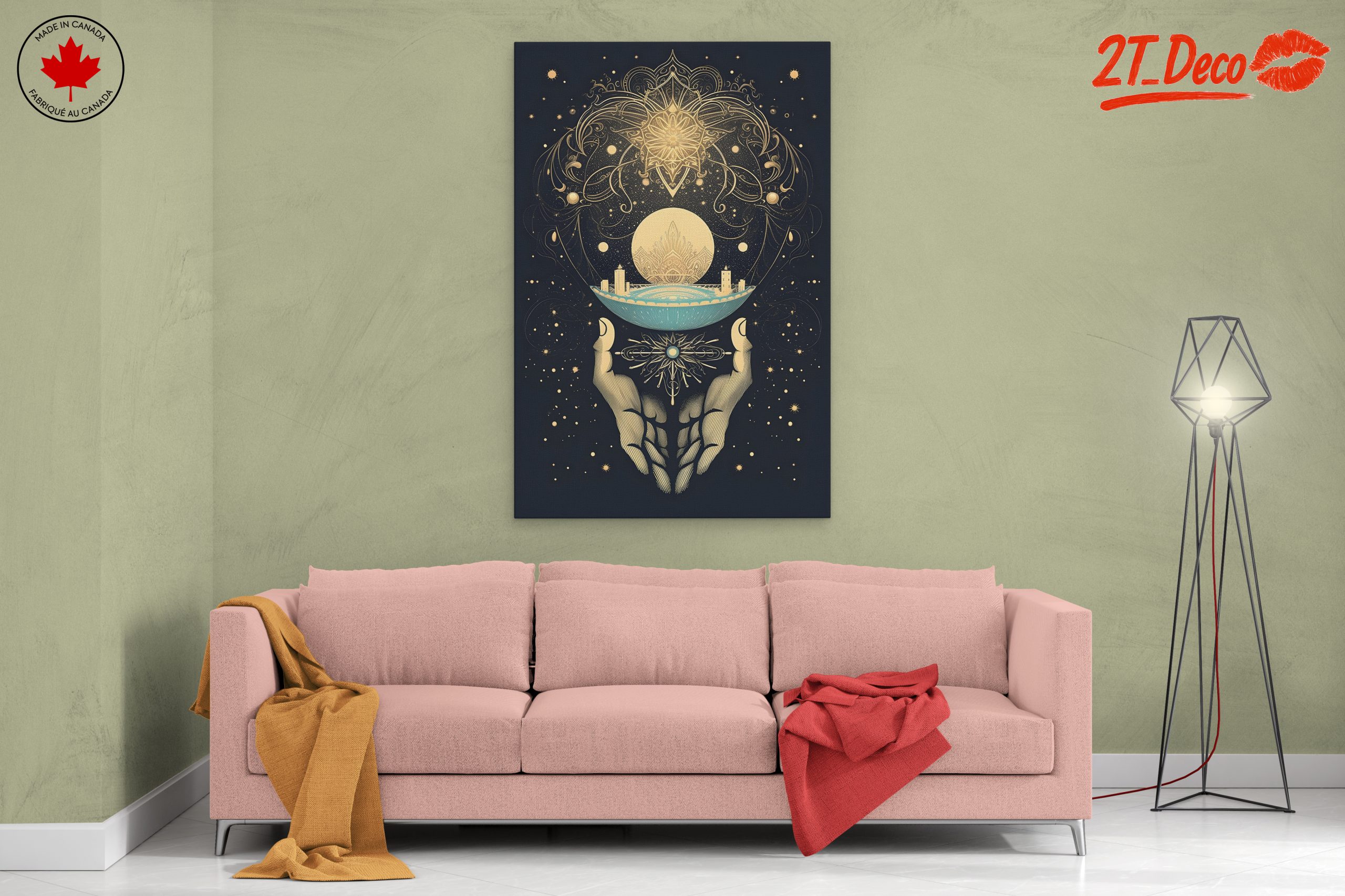 Celestial Inspiration with Elegant Hands - Image 2
